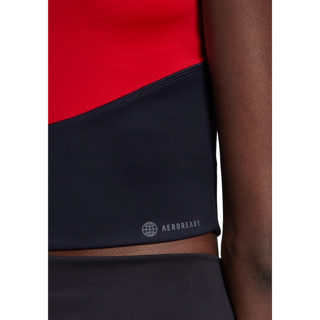 adidas Performance Tanktop »COLORBLOCK CROP TOP«