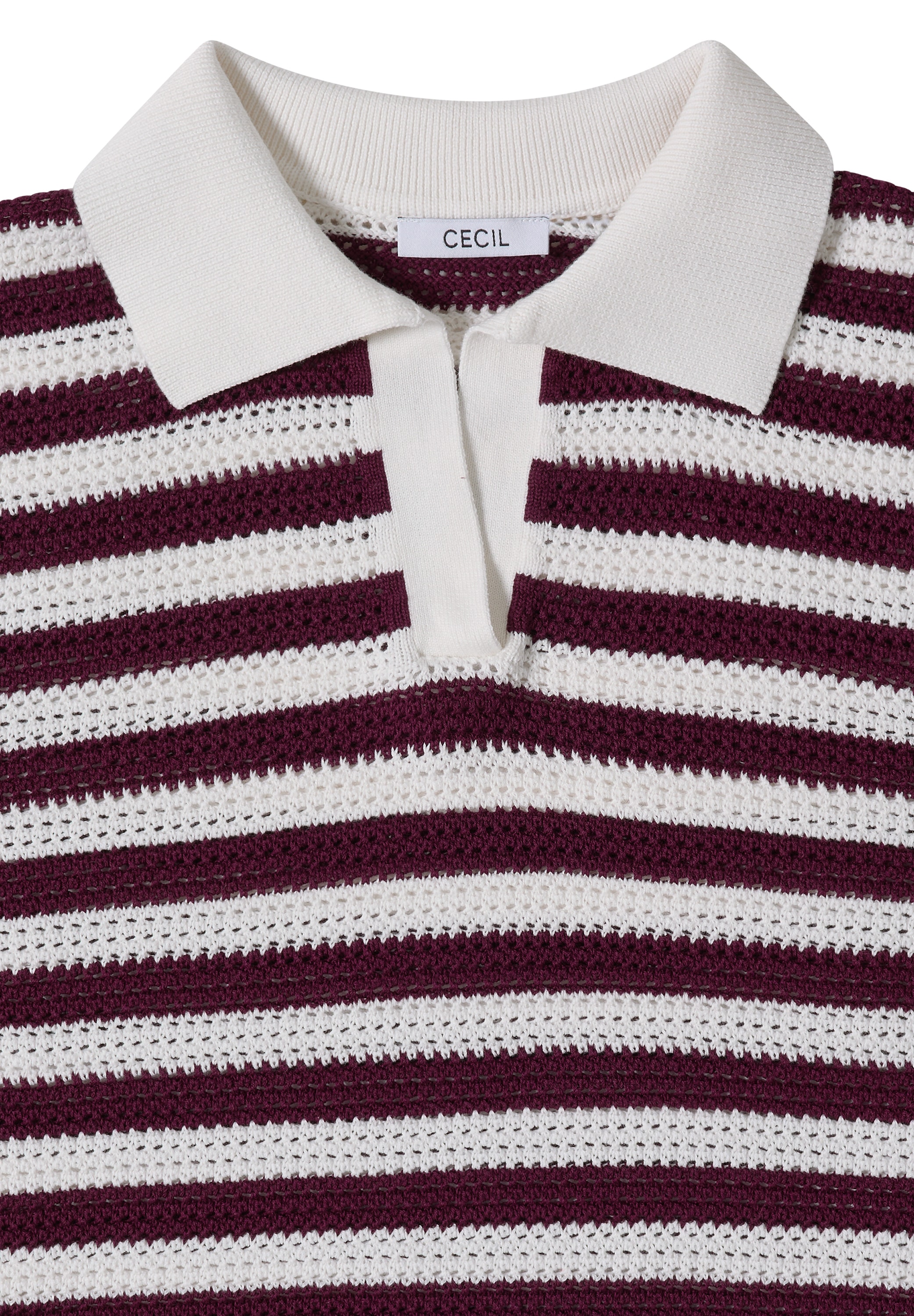 Cecil Poloshirt aus reiner Baumwolle