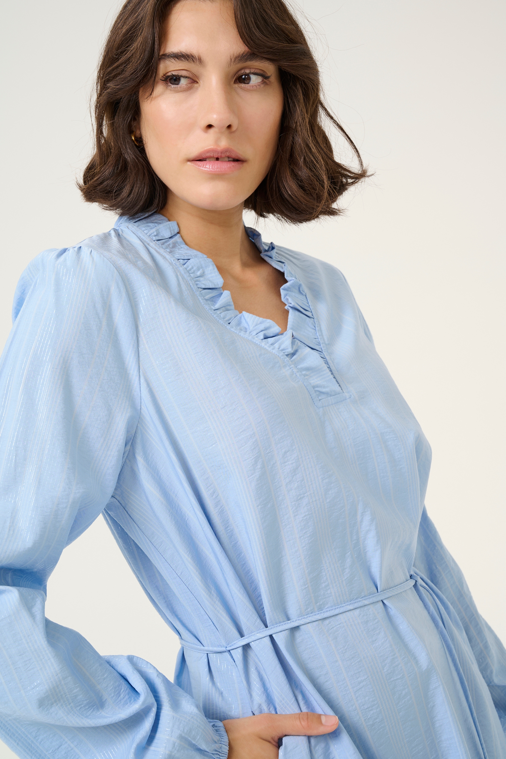 KAFFE Midikleid »Damen Kleid KAsanni«