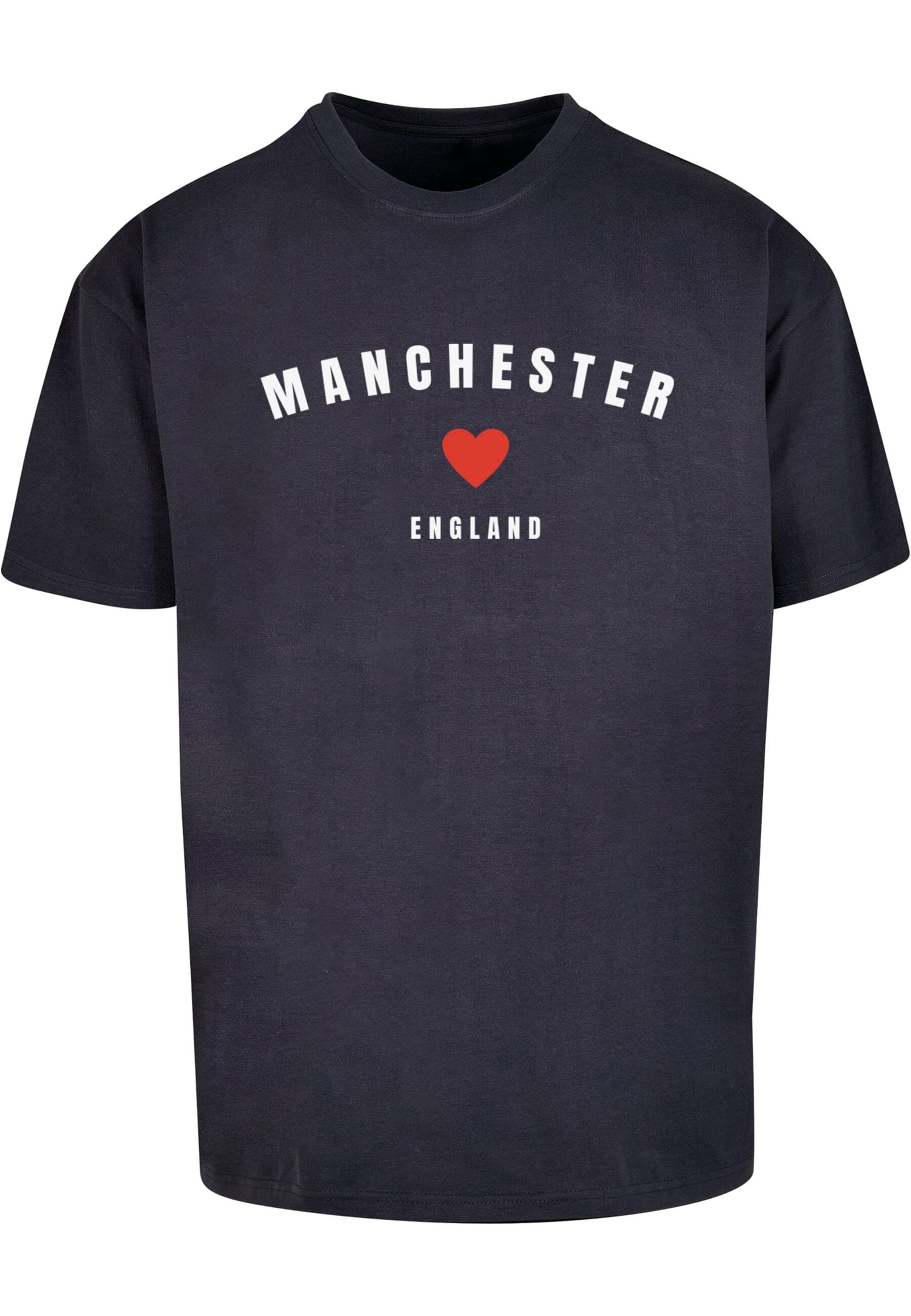 T-Shirt »Merchcode Herren Manchester X Heavy Oversize Tee-BY102«, (1 tlg.)