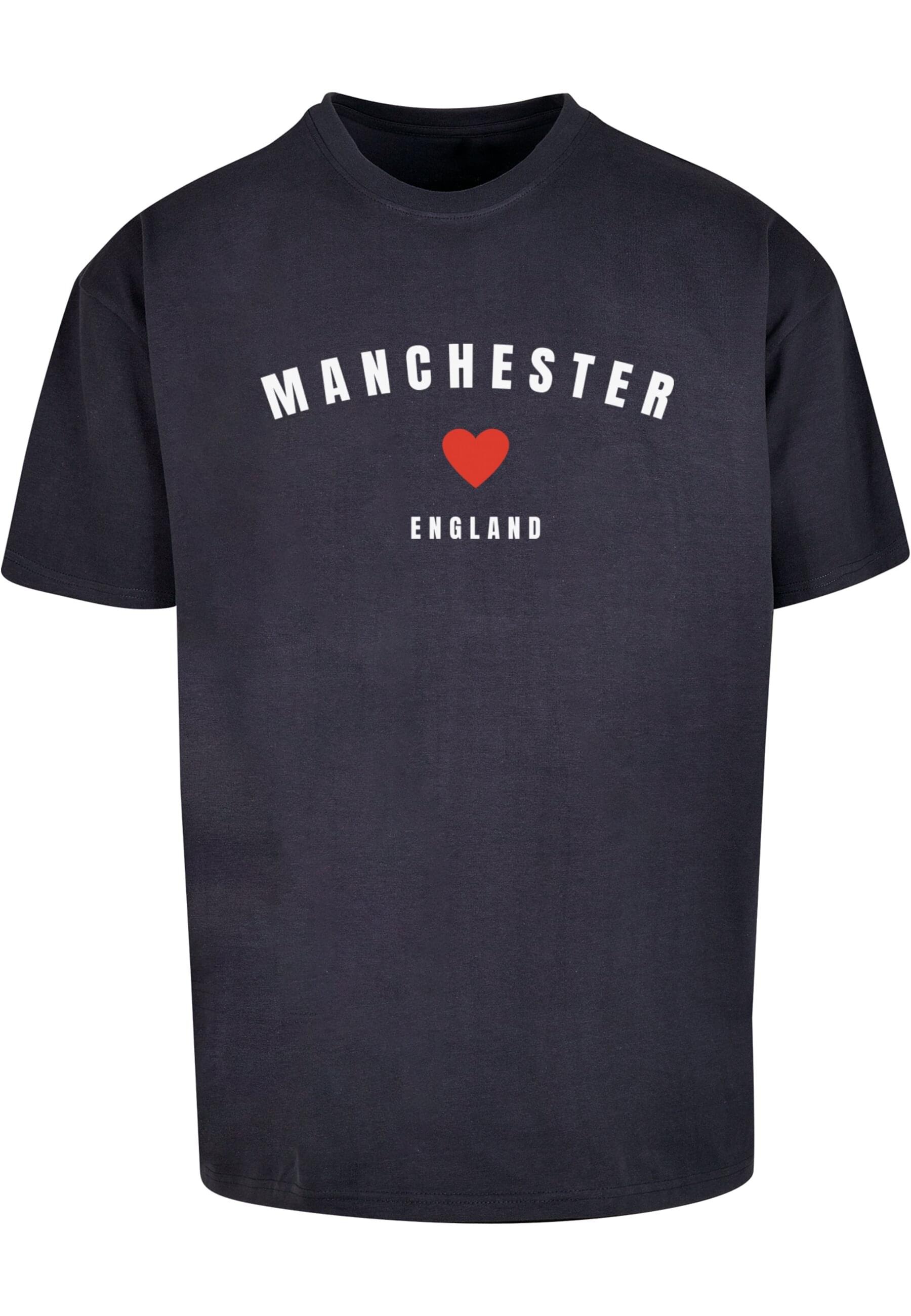 Merchcode T-Shirt "Merchcode Herren Manchester X Heavy Oversize Tee-BY102" günstig online kaufen