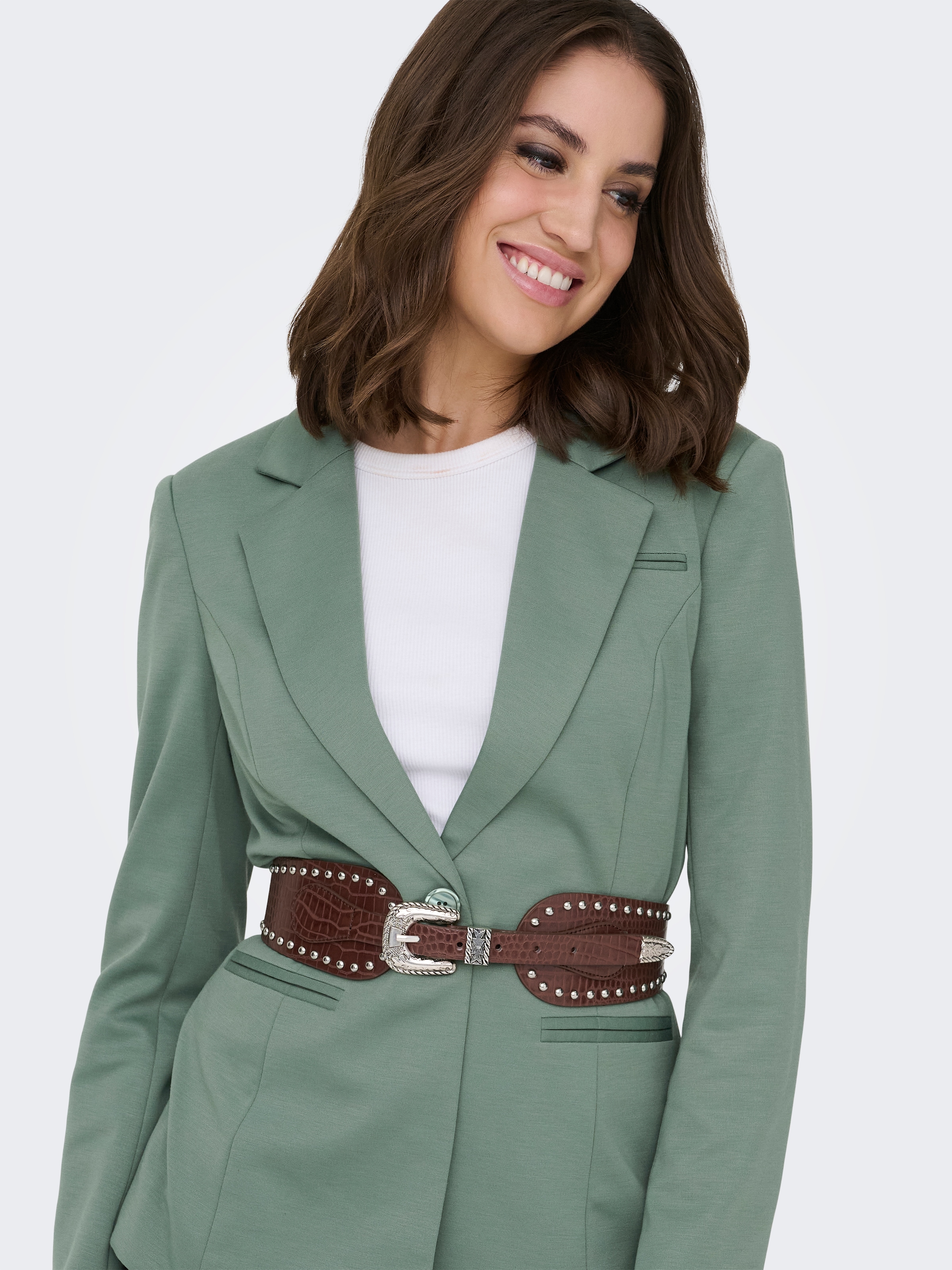 ONLY Kurzblazer »ONLPEACH L/S FIT BLAZER TLR NOOS«