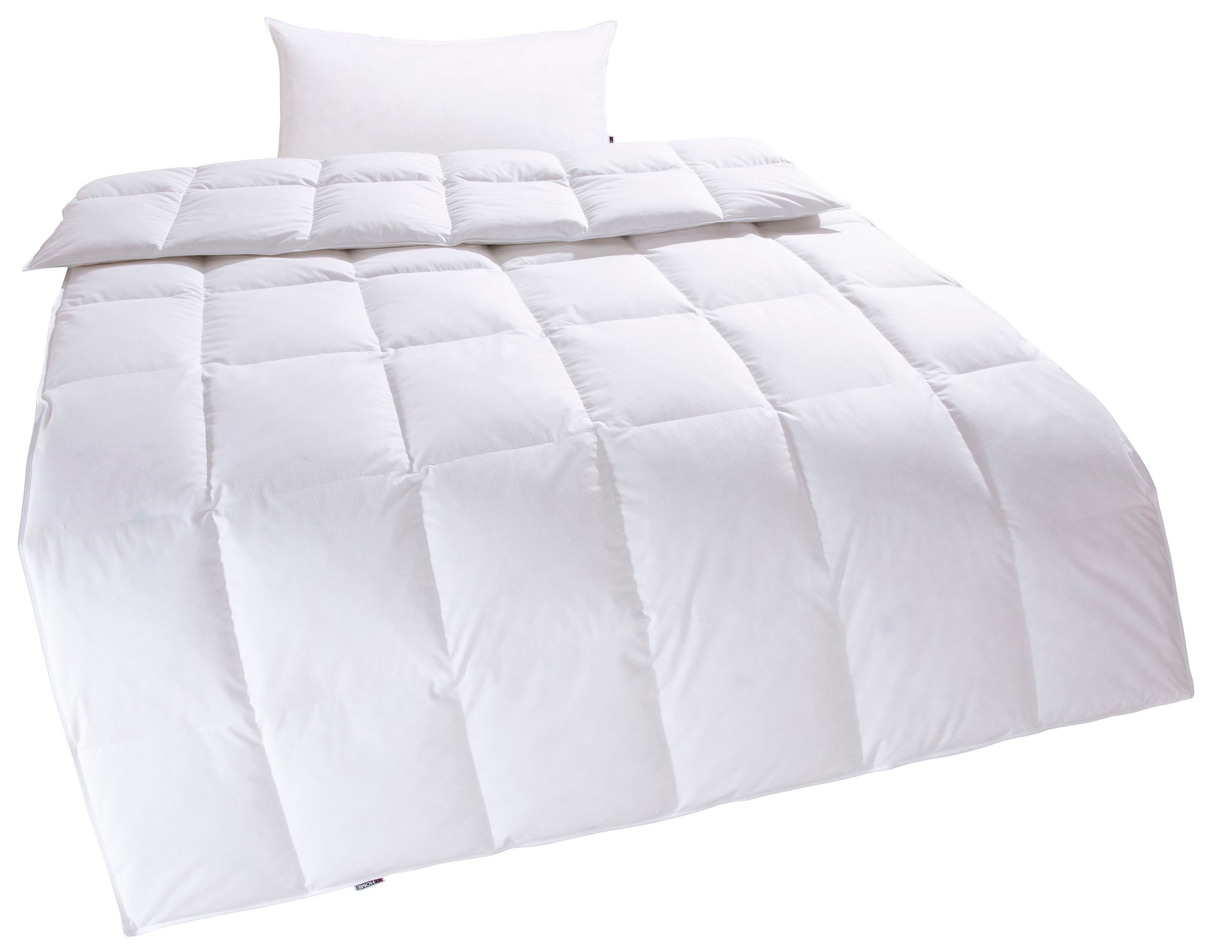 OTTO home Federbettdecke + Kopfkissen "Irah Bettdecke 135x200 cm, 155x220 c günstig online kaufen