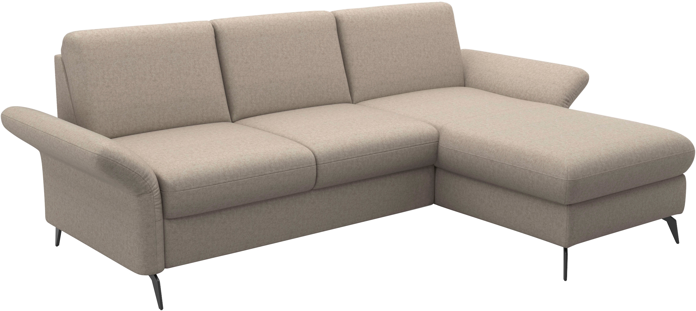 Home affaire Ecksofa »Rochelle«, optional: Armteilverstellung, klappbar, Bettkasen