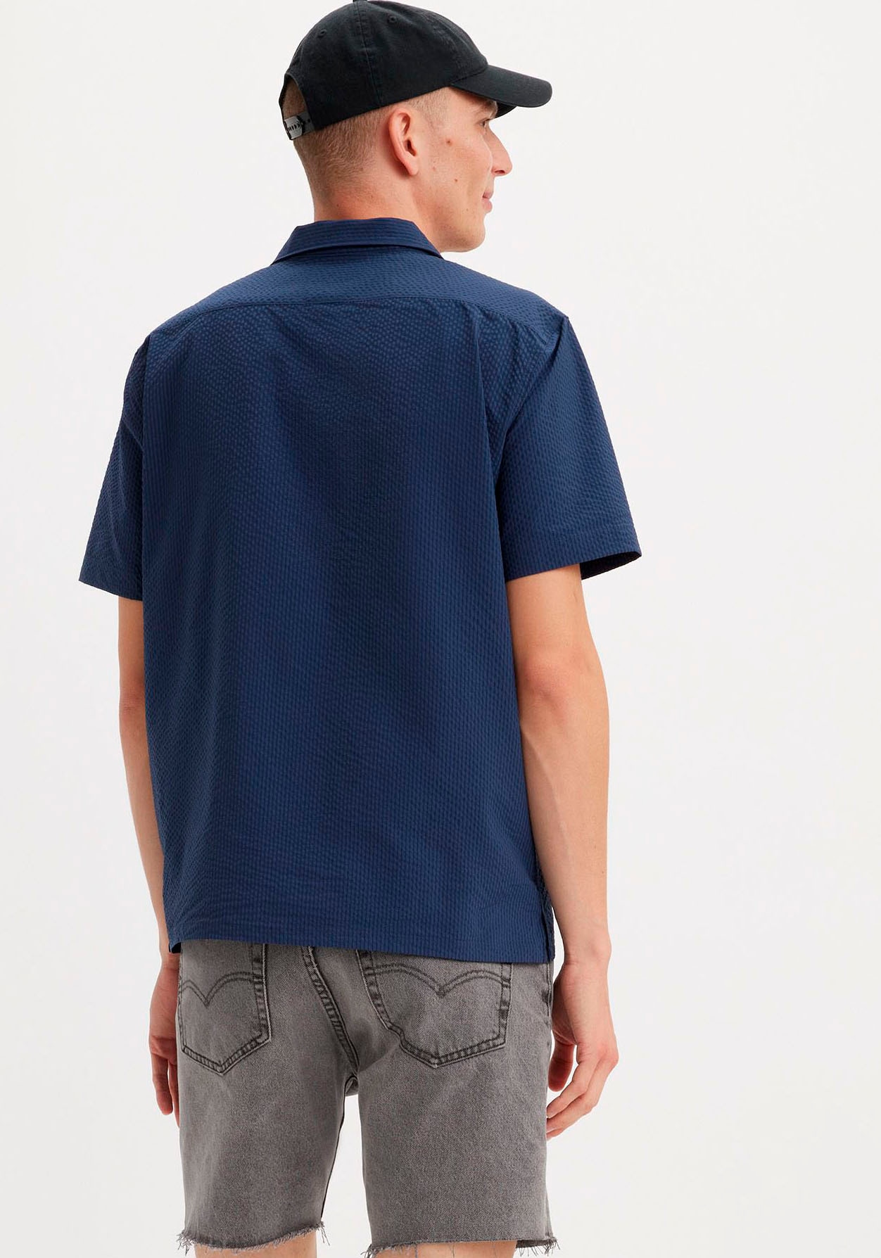 Levi's® Kurzarmhemd »THE STANDARD CAMP SHIRT BLUES«