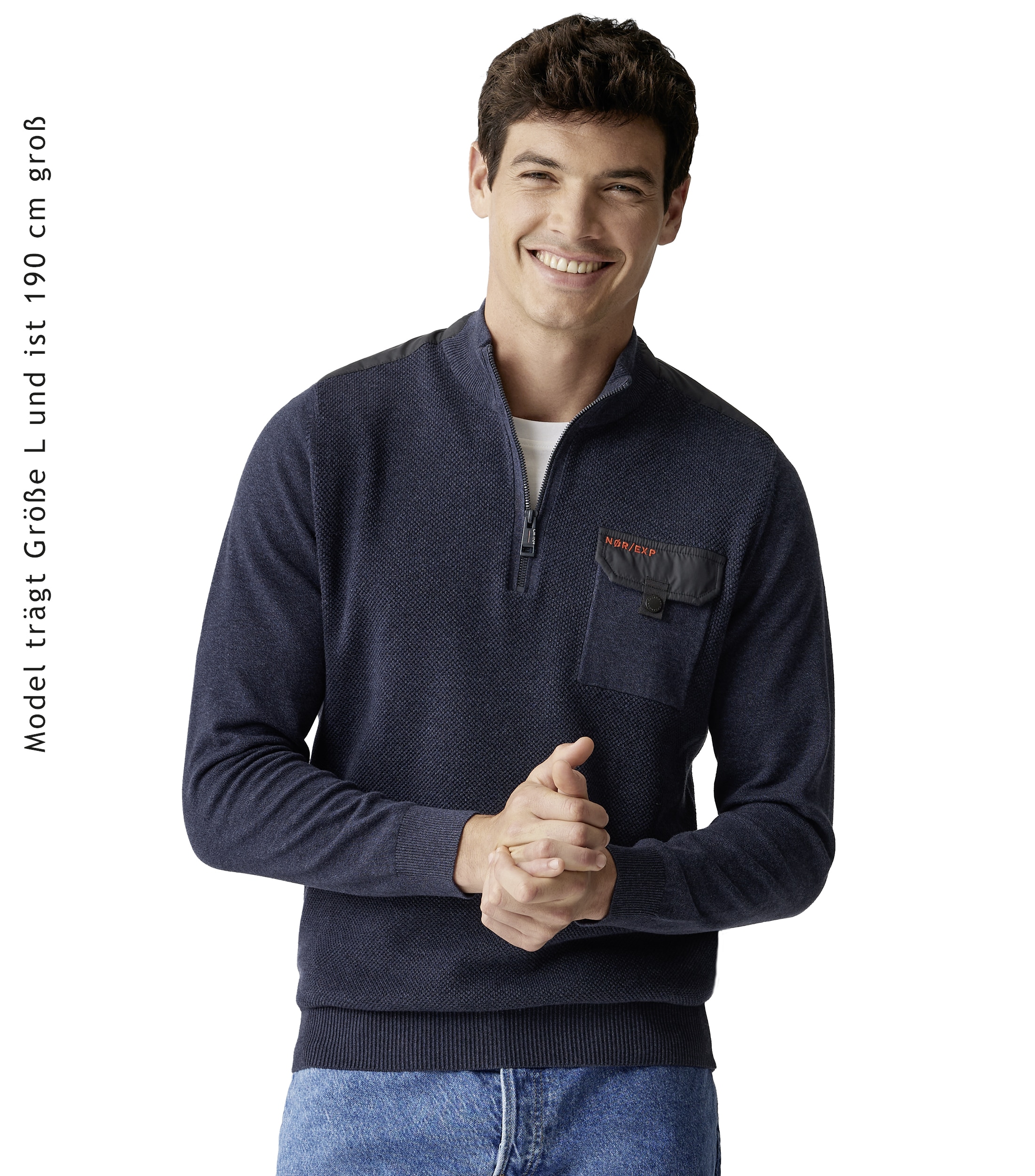 CASAMODA "CASAMODA Troyer uni" günstig online kaufen