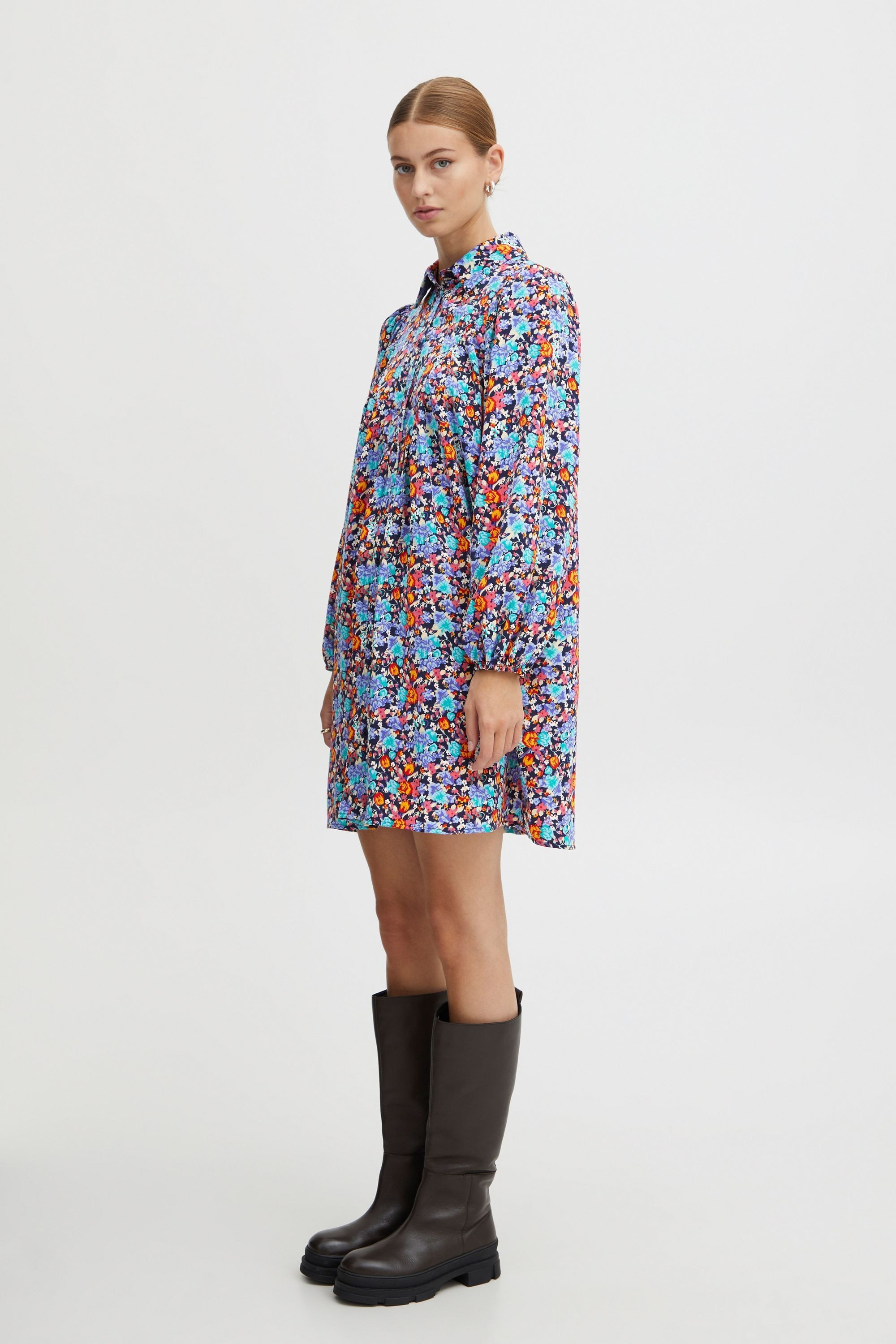 Ichi Blusenkleid »Blusenkleid IHLiv«