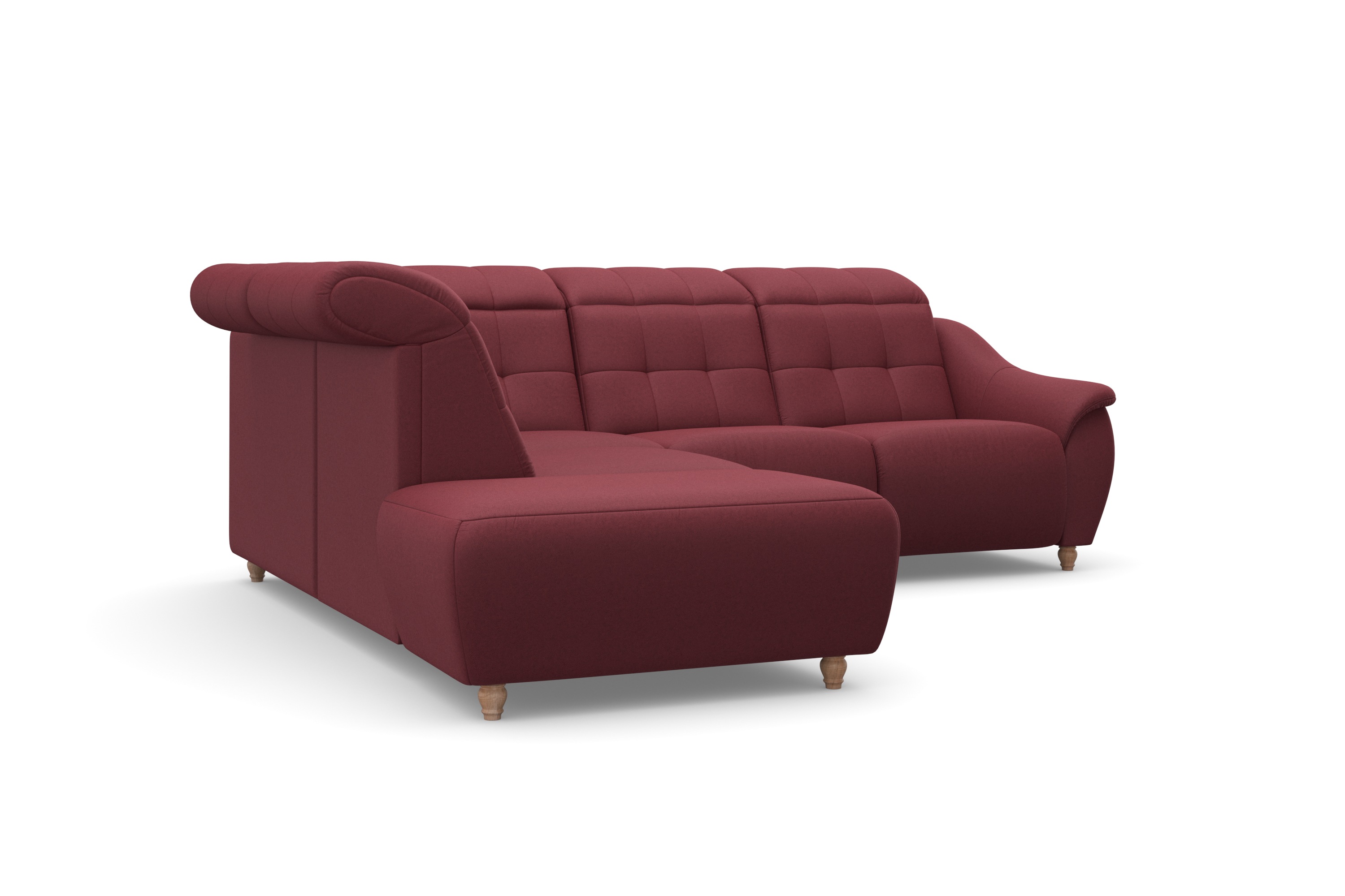 Thumbnail - Home affaire Ecksofa "Boston L-Form", Kopfteilverstellung an jeder Sitzfläche, wahlweise Relaxfunktion
