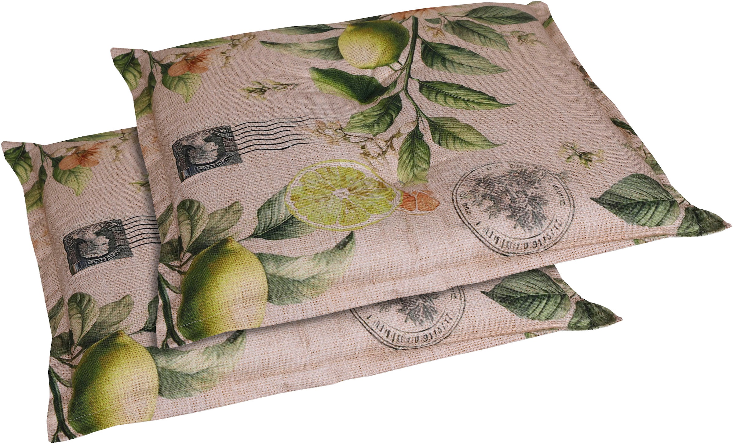 GO-DE Hockerauflage Bench Cushion Sand 50x50cm