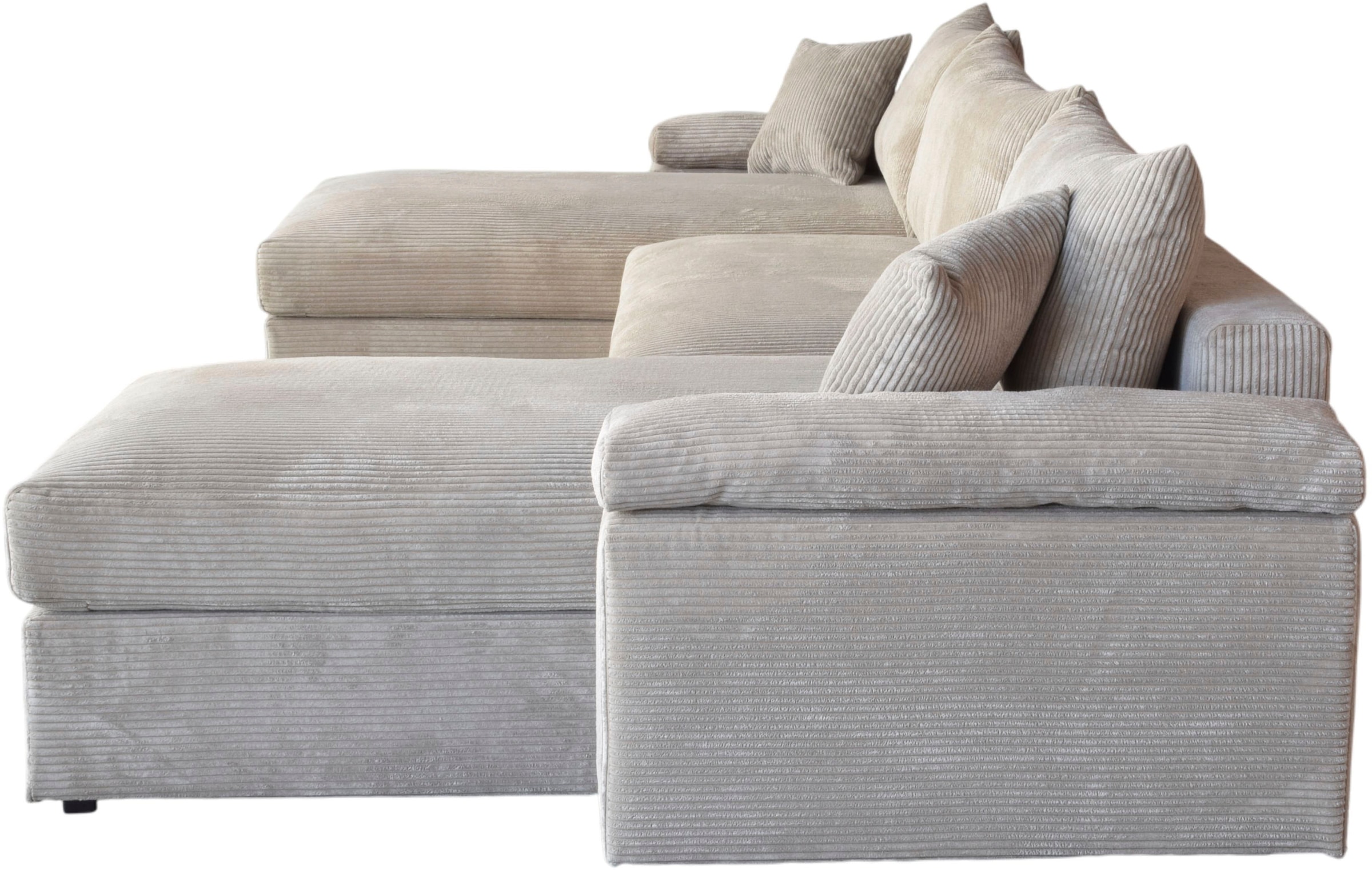 COLLECTION AB Wohnlandschaft Wohnlandschaft,2  Ottomane,Polyätherschaum-Polsterung