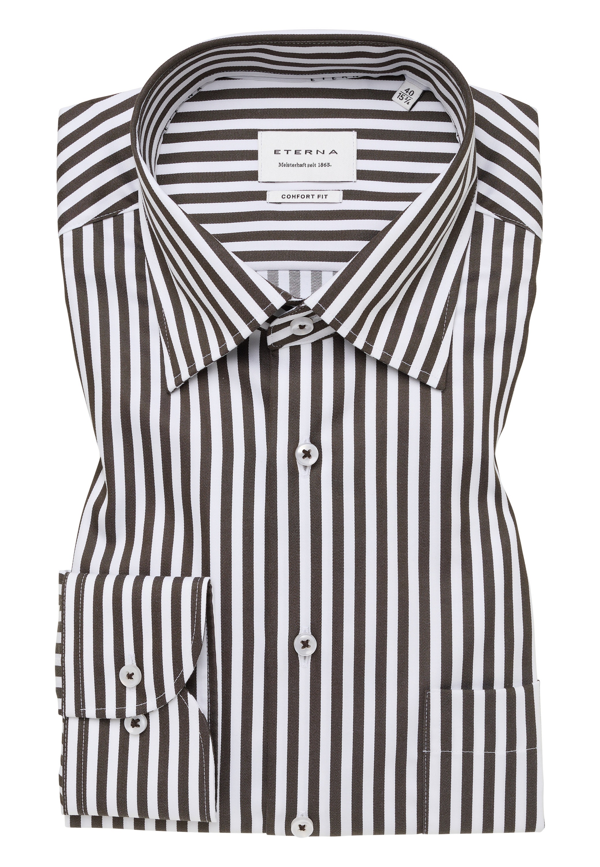 Eterna Langarmhemd »COMFORT FIT«, NON IRON (bügelfrei)