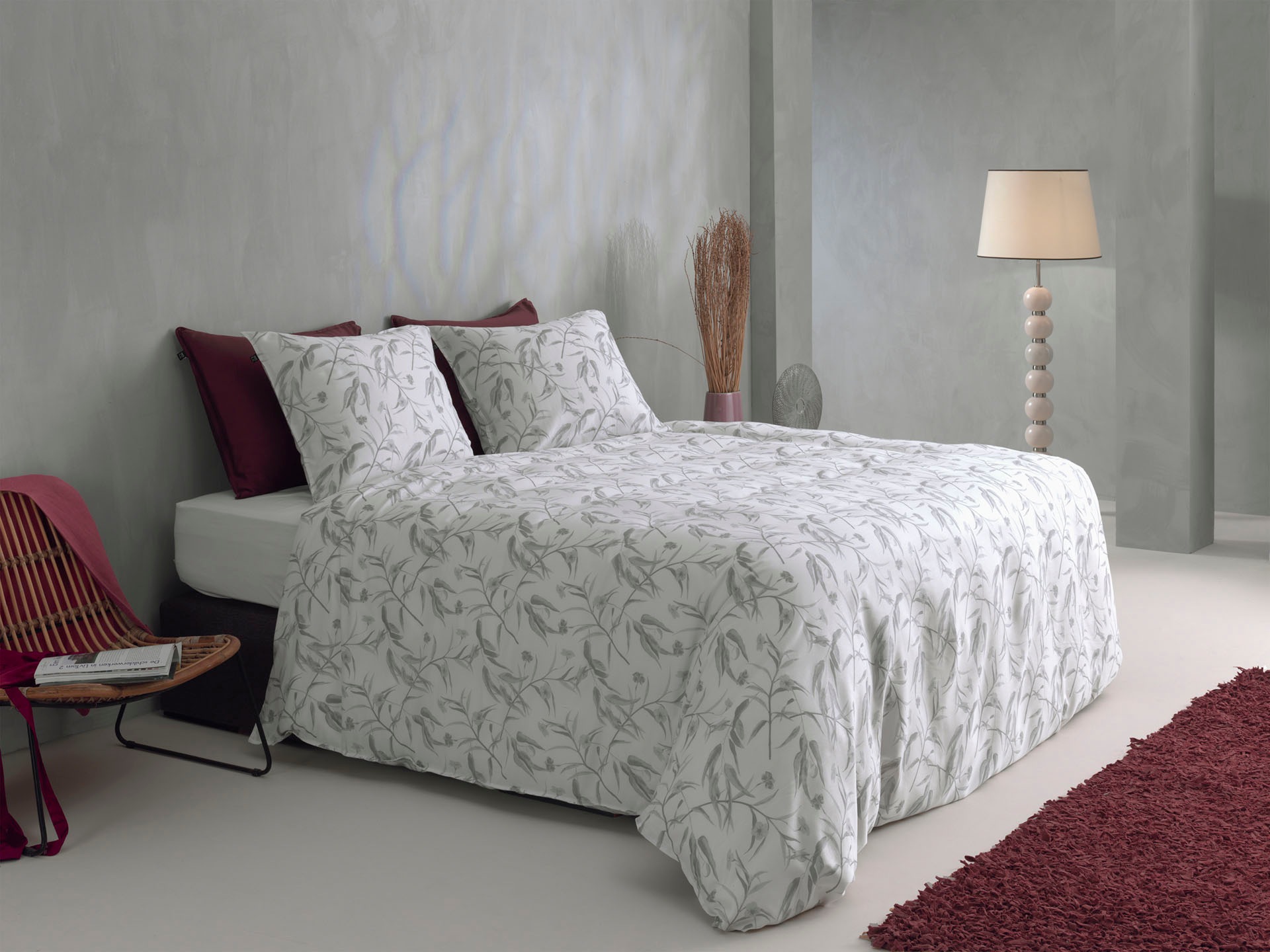 ZO HOME Bettwäsche »Fiori-di-Satinado«, Bettwäsche aus 100% Baumwolle, hochwertiges Mako-Satin