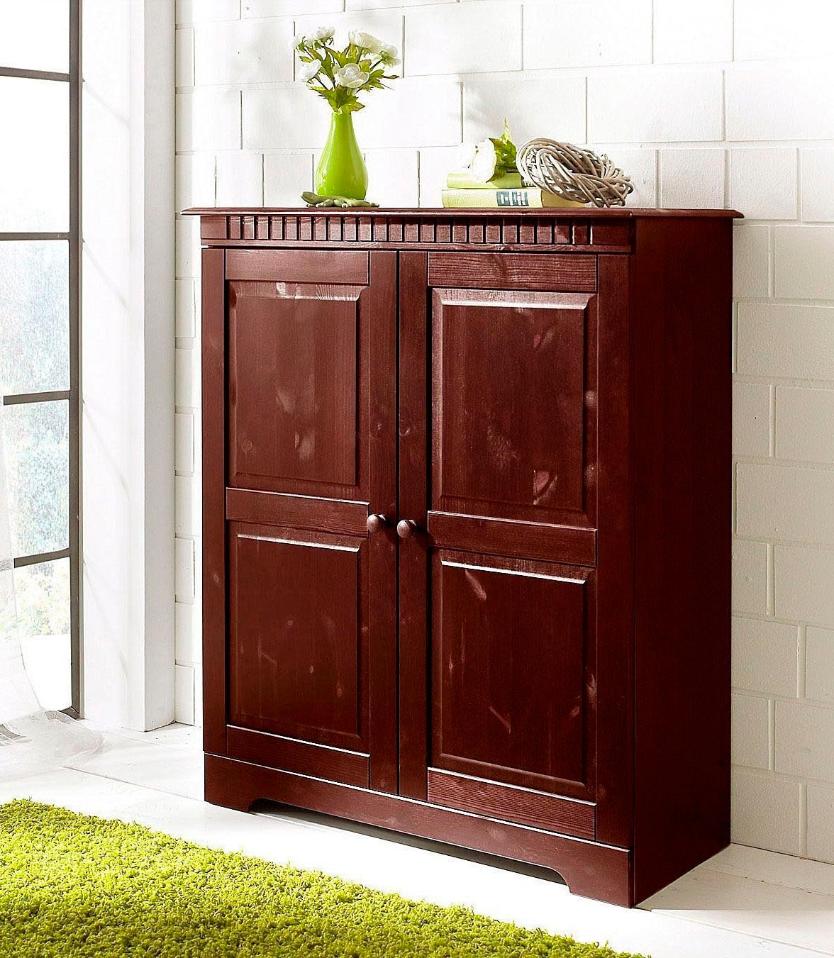 OTTO home Kommode "Cubrix" aus schönem massivem Kiefernholz, Höhe 100 cm günstig online kaufen