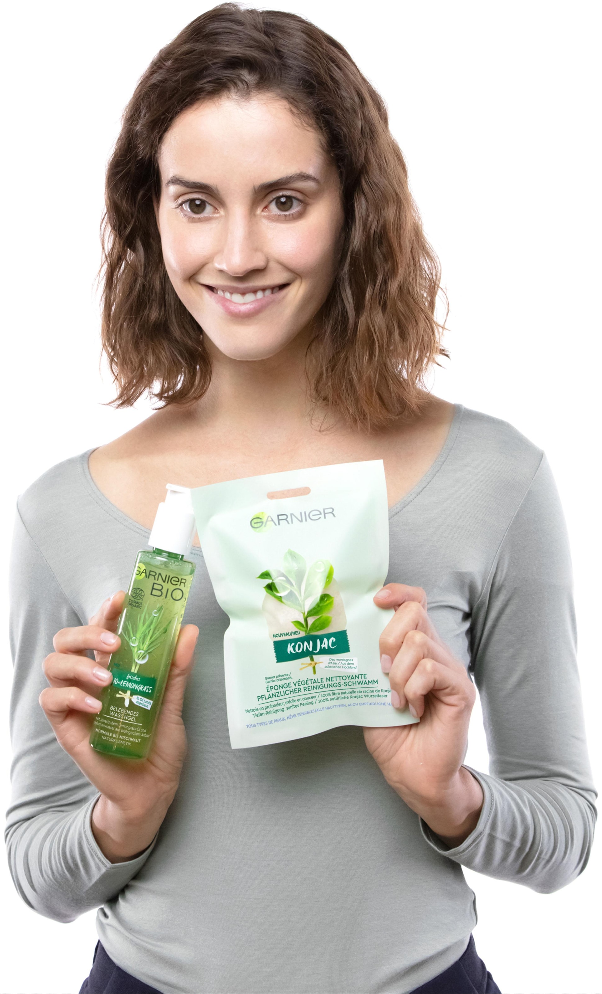 GARNIER Lemongrass« »Bio | Gesichtsreinigungsgel BAUR