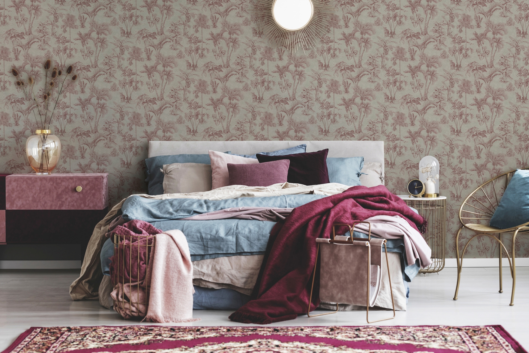 A.S. Création Vliestapete »Cuba«, floral-botanisch-tropisch, Waldtapete Tapete Dschungel Tapeten Wohnzimmer Schlafzimmer Küche Flur