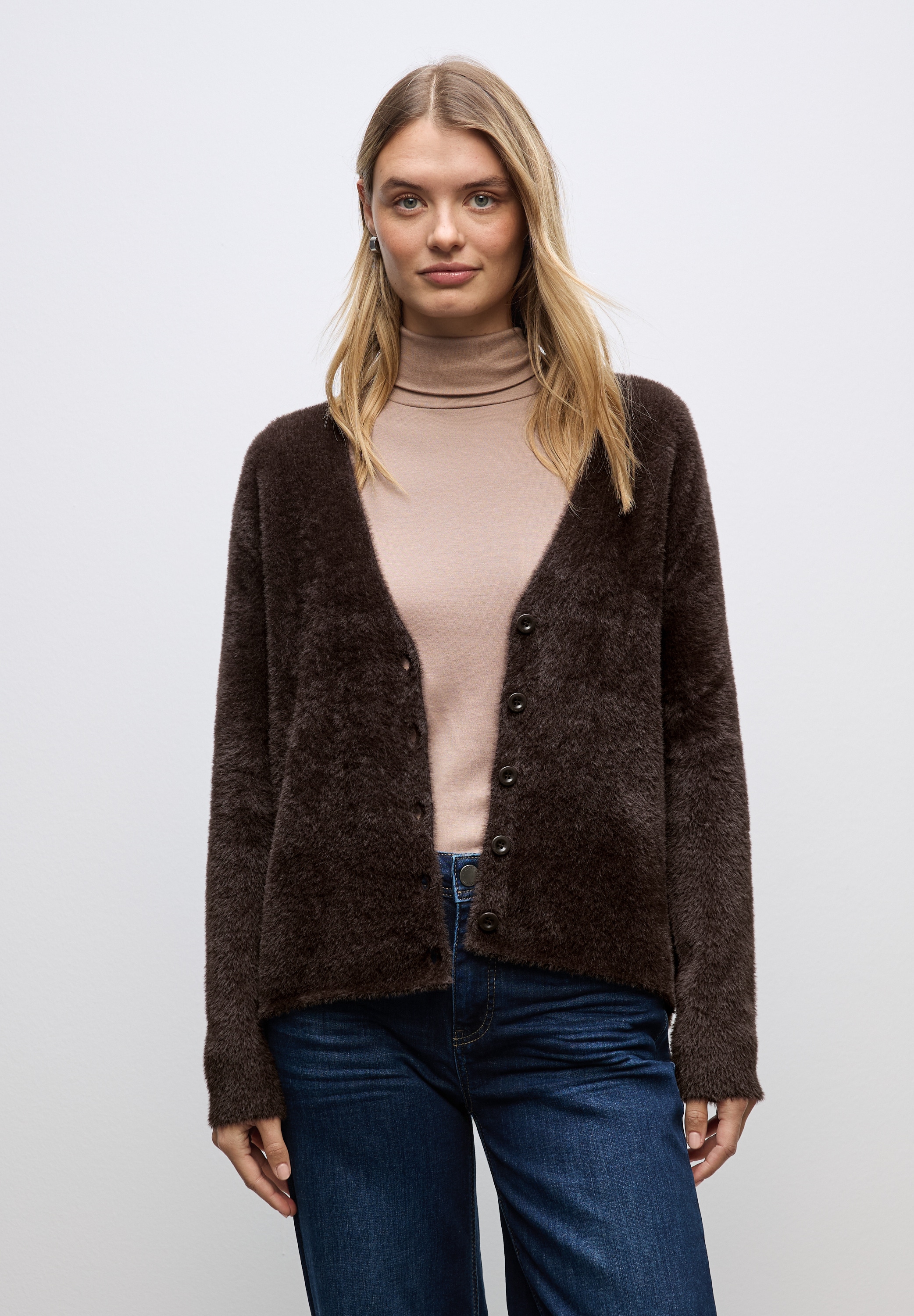 STREET ONE Cardigan, mit Knopfleiste günstig online kaufen