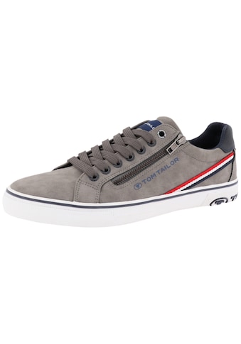 TOM TAILOR Sneaker su Kontrastbesatz an der Ferse...