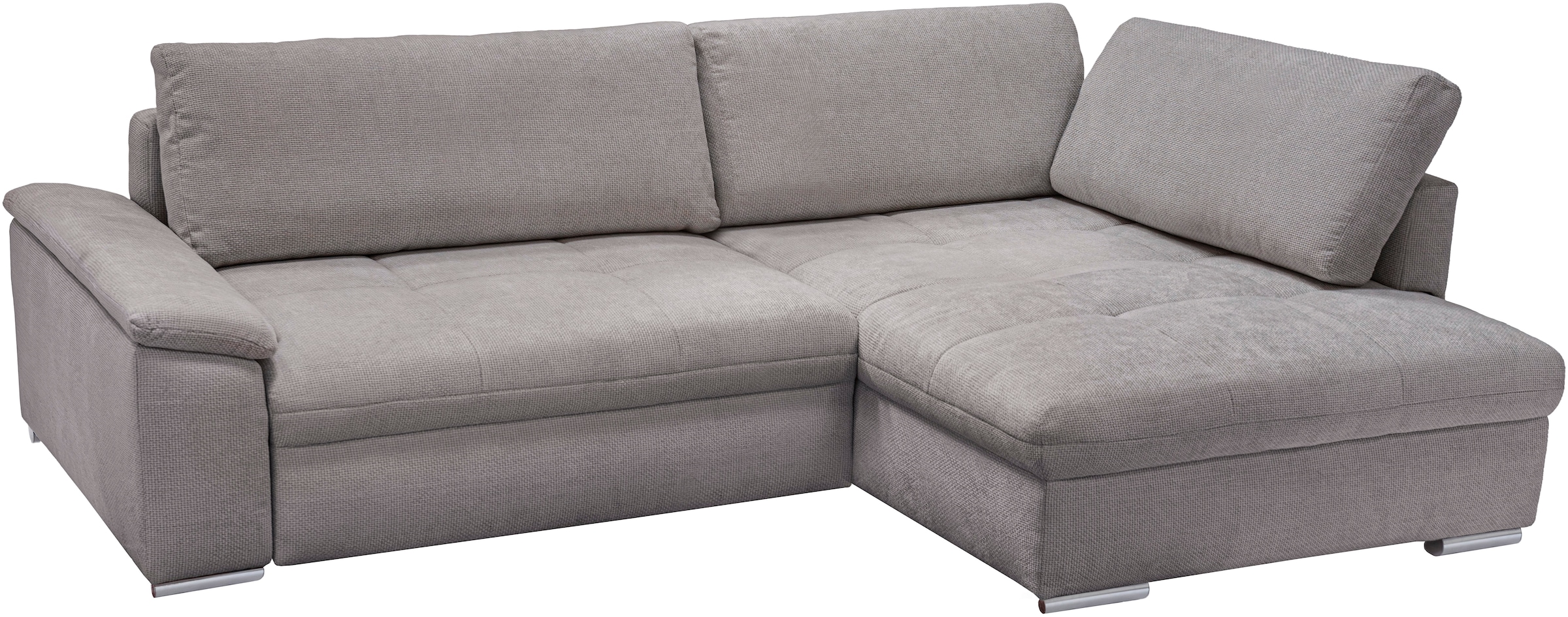 exxpo - sofa fashion Ecksofa »Casa Grande inkl. Bettfunktion, Bettkasten, OTTOs Choice, bequem«, L-Form, guter Sitzkomfort, große Liegefläche