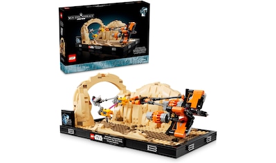 Konstruktionsspielsteine »Podrennen in Mos Espa – Diorama (75380), LEGO Star Wars TM«,...