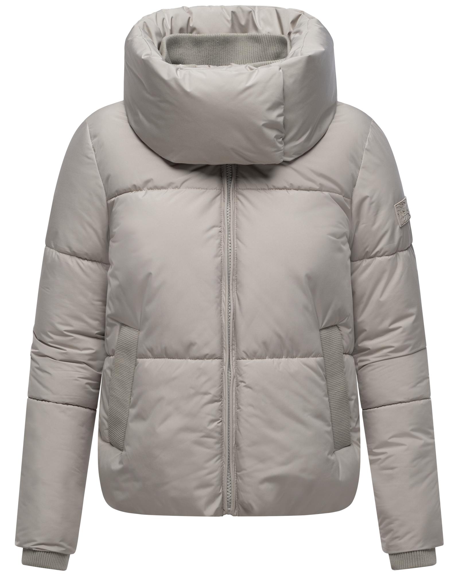 Navahoo Outdoorjacke "Traumelfe 14" ohne Kapuze Winter Steppjacke mit hohem Kragen