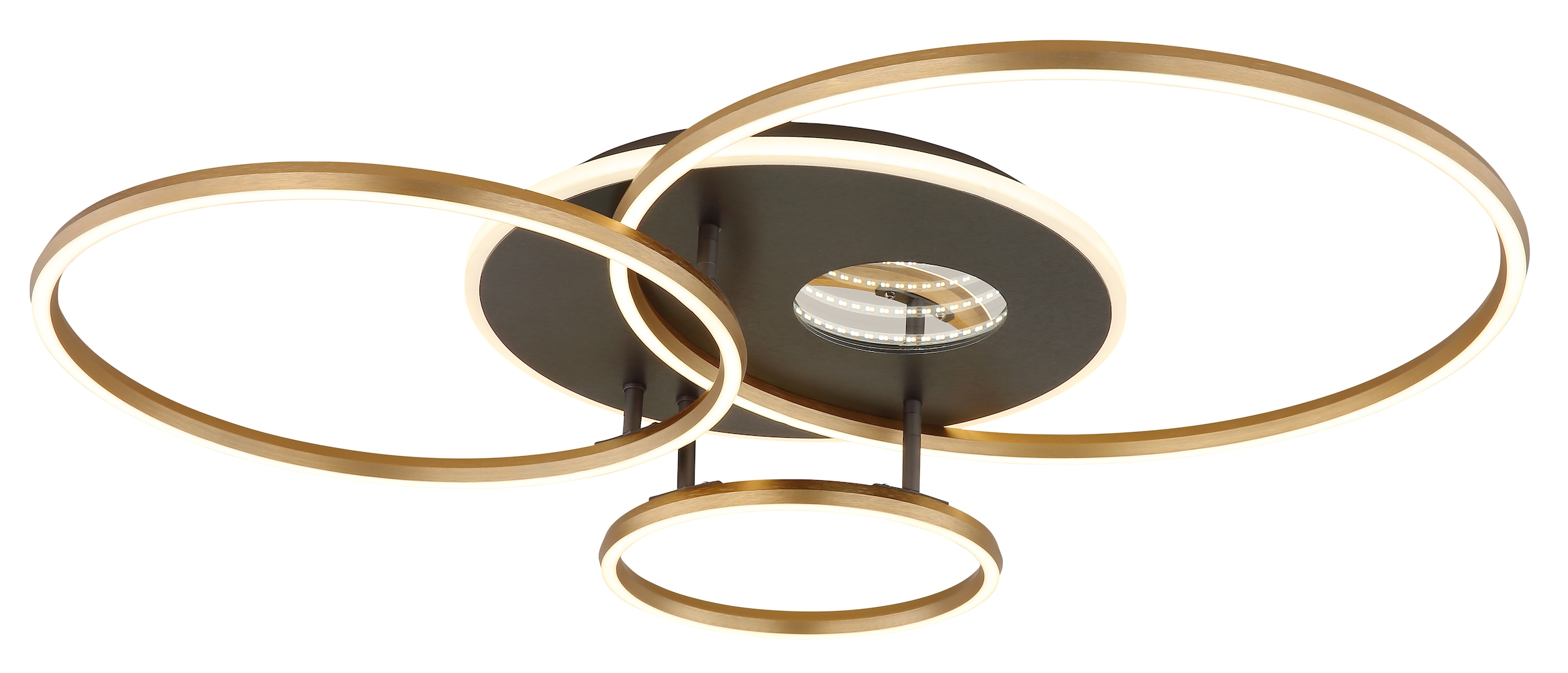 GLOBO LIGHTING Deckenleuchte »INVERTINA« LED-Modul 1 Stk. Deckenleuchte, 3D-Acryl, dimmbar, LED 54W