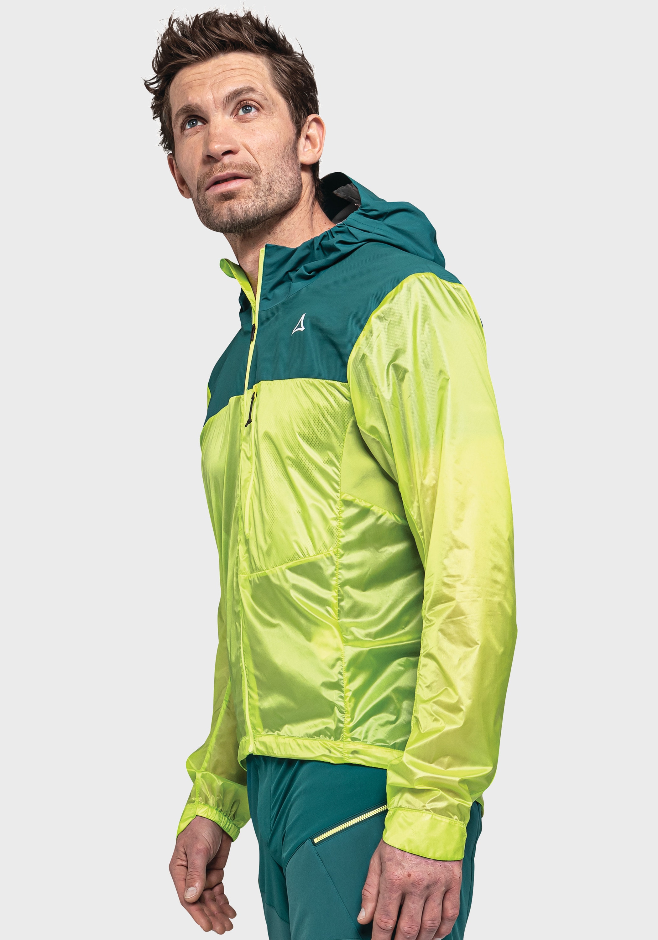 Schöffel Outdoorjacke »Hybrid Jkt Flow Trail M«, mit Kapuze