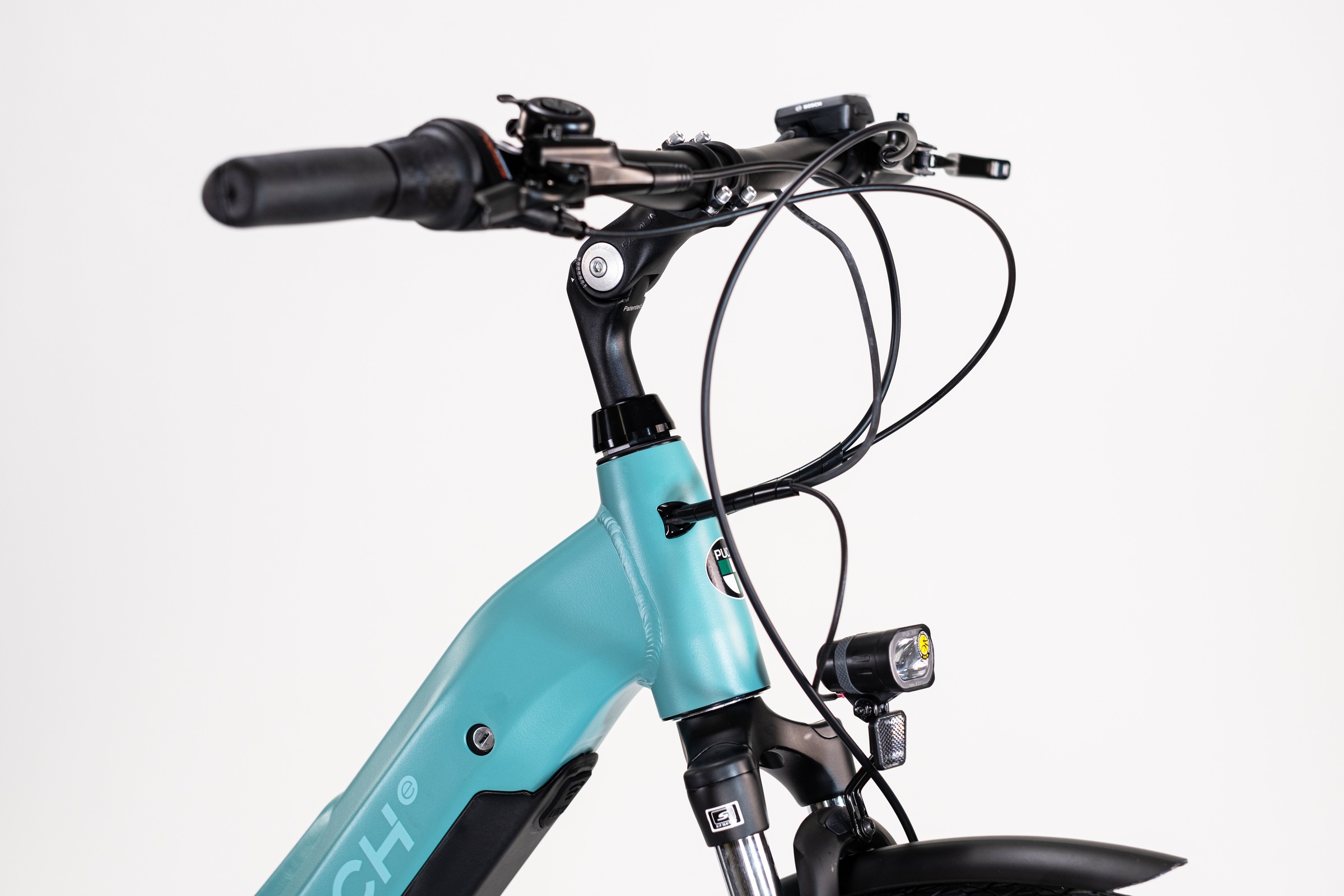 PUCH »PUCH C5.3 NEXUS / BOSCH 500 Wh 28" grün 7-Gänge« 7 Gang Shimano Nexus Schaltwerk Nabenschaltung Mittelmotor 250 W BOSCH PERFORMANCE LINE 36 V/250 W, Mittelmotor