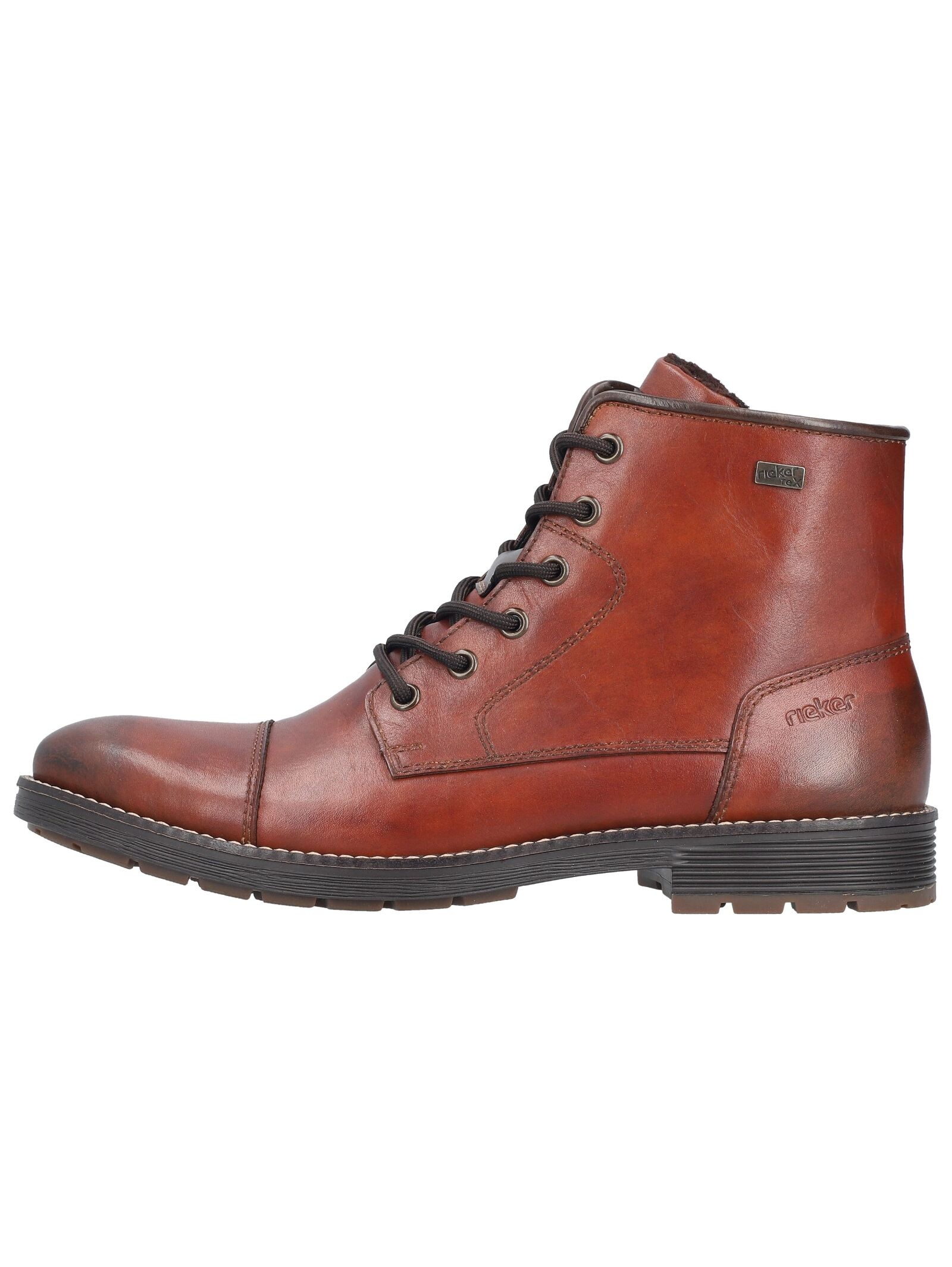 Rieker Schnürstiefelette »Rieker Stiefelette Glattleder«