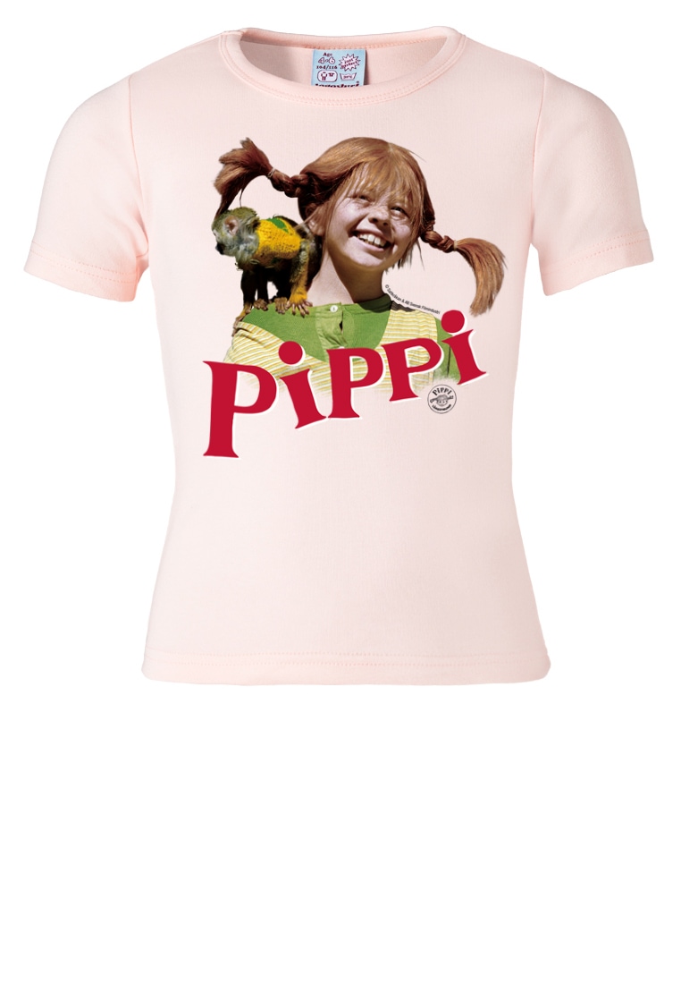 LOGOSHIRT T-Shirt »Pippi Langstrumpf & Herr Nilsson«, mit Langstrumpf-Frontdruck