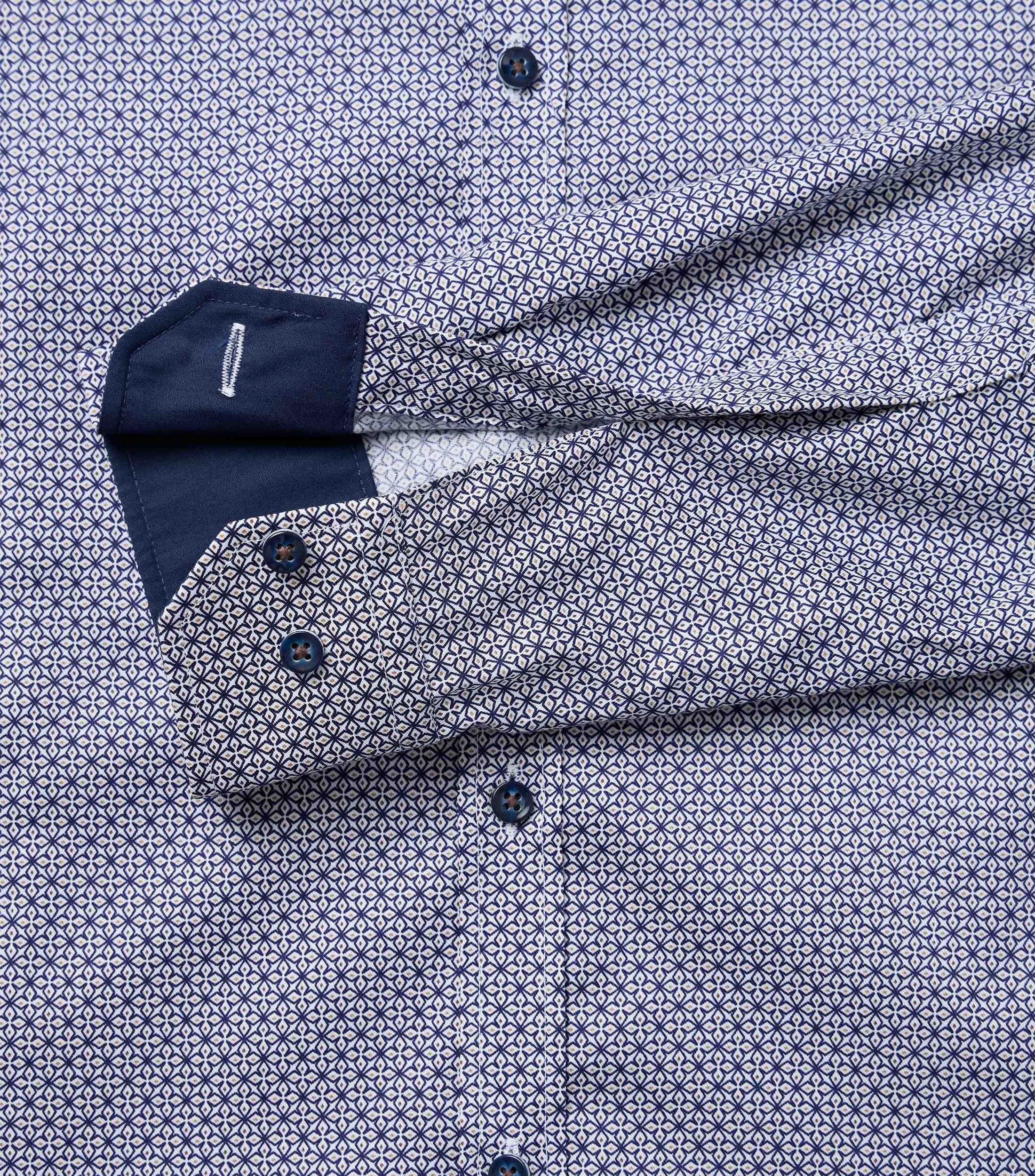 VENTI Businesshemd »VENTI Businesshemd langarm Print«