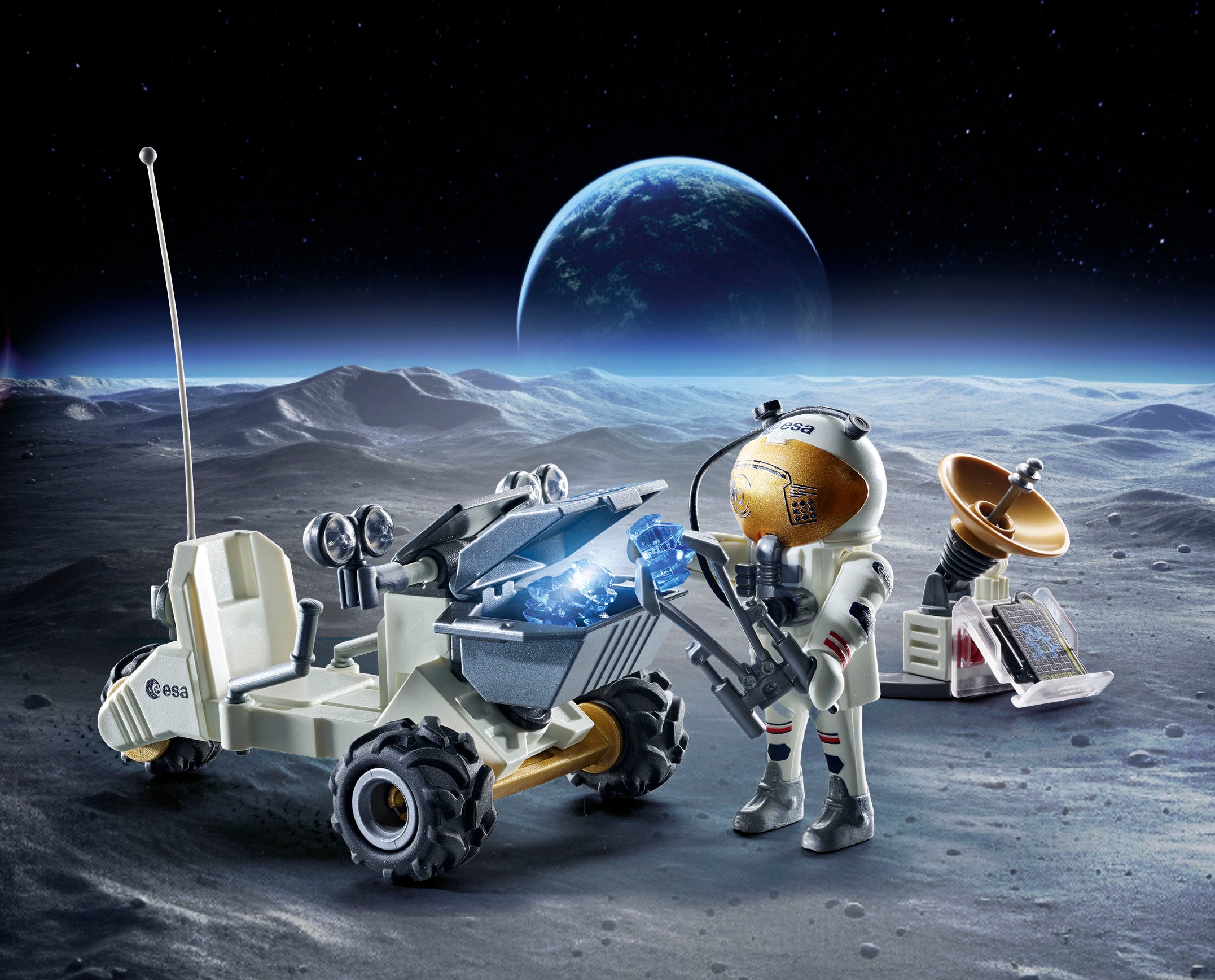 Playmobil® Konstruktions-Spielset »Weltraummission (71734), Playmobil Action Heroes«, (57 St.), Made in Europe