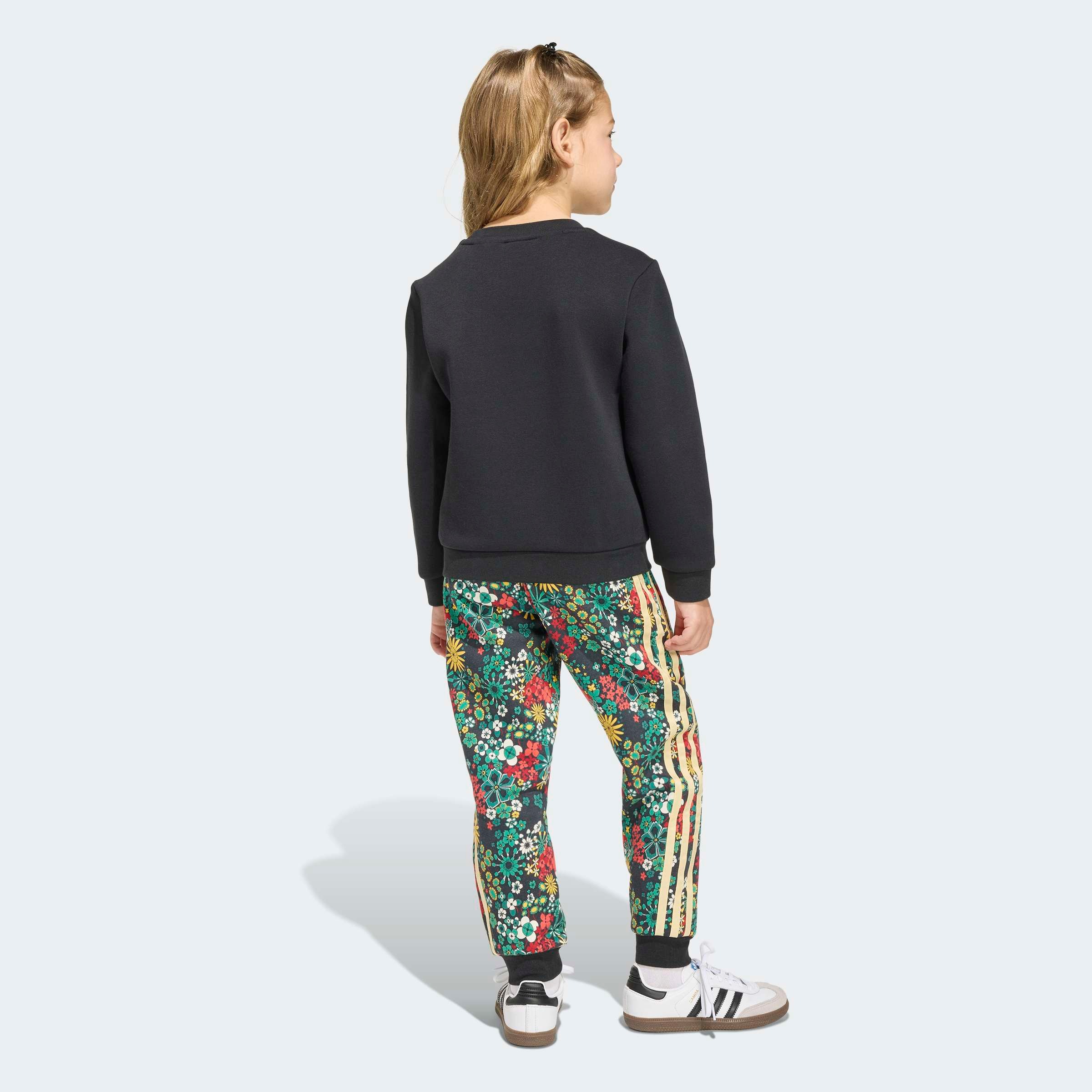 adidas Originals Trainingsanzug »ADIDAS ORIGINALS X LIBERTY LONDON SET MIT RUNDHALSAUSSCHNITT« 2 tlg.