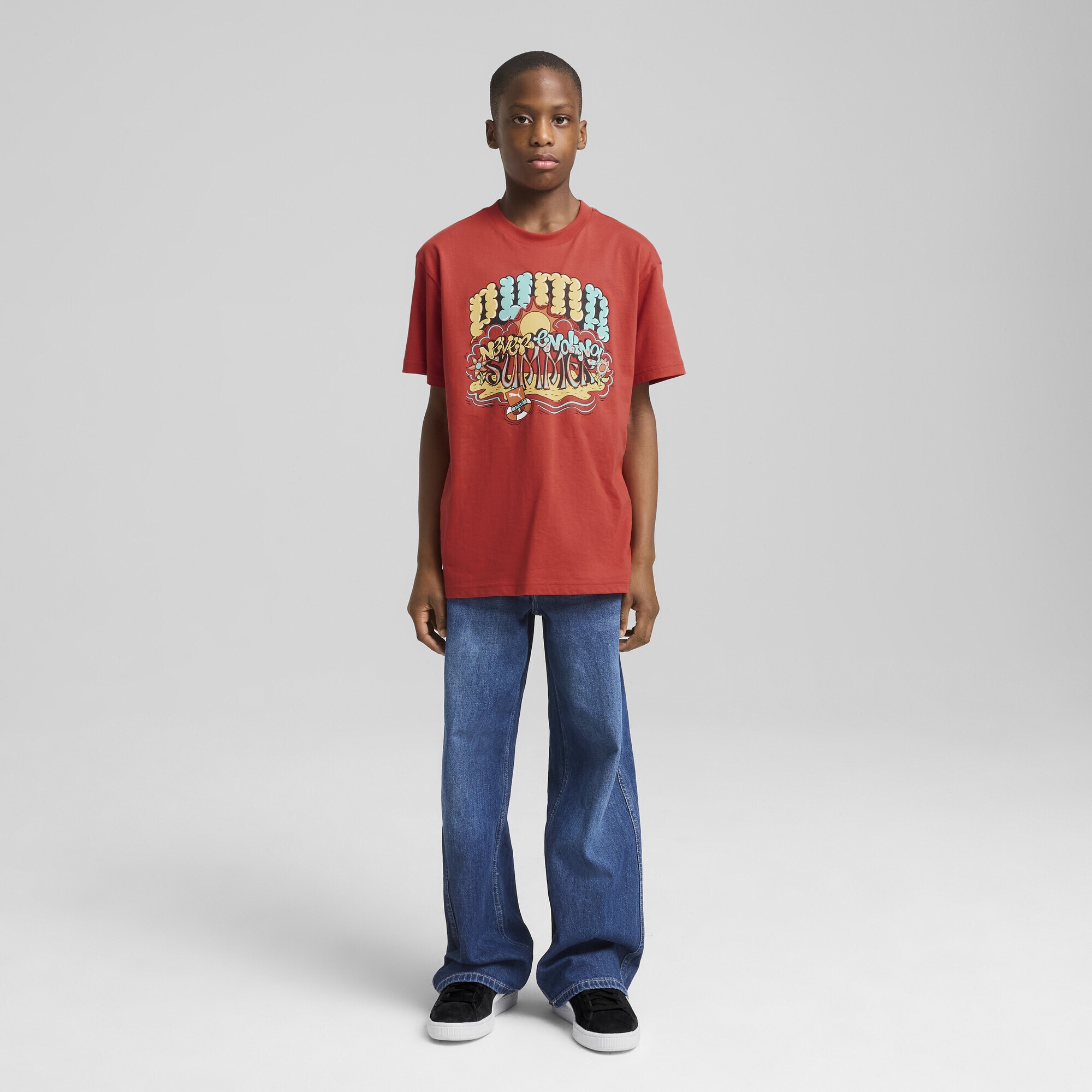 PUMA T-Shirt »Graphics T-Shirt III Jungen«