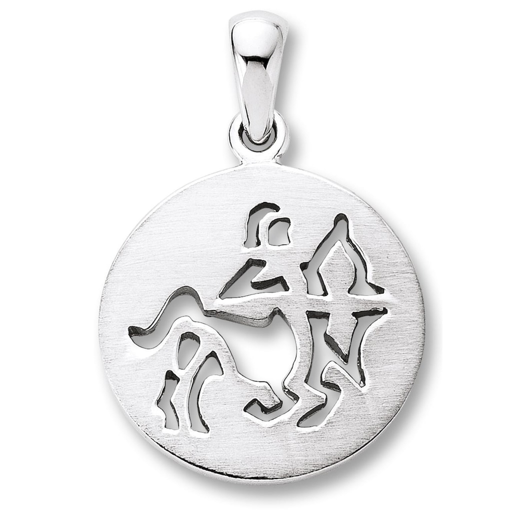 ONE ELEMENT Kette mit Anhänger »Schütze Sternzeichen Anhänger aus 925 Silber« Schmuckset Set mit verstellbarer Halskette