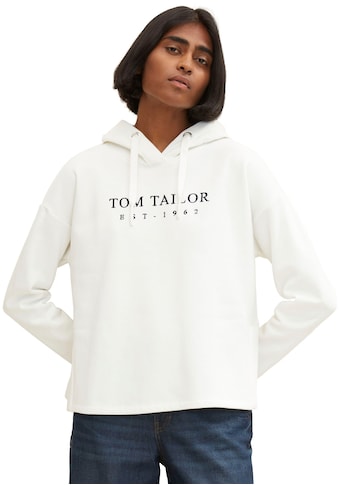 TOM TAILOR Kapuzensweatshirt, mit überschnittenen Schultern kaufen