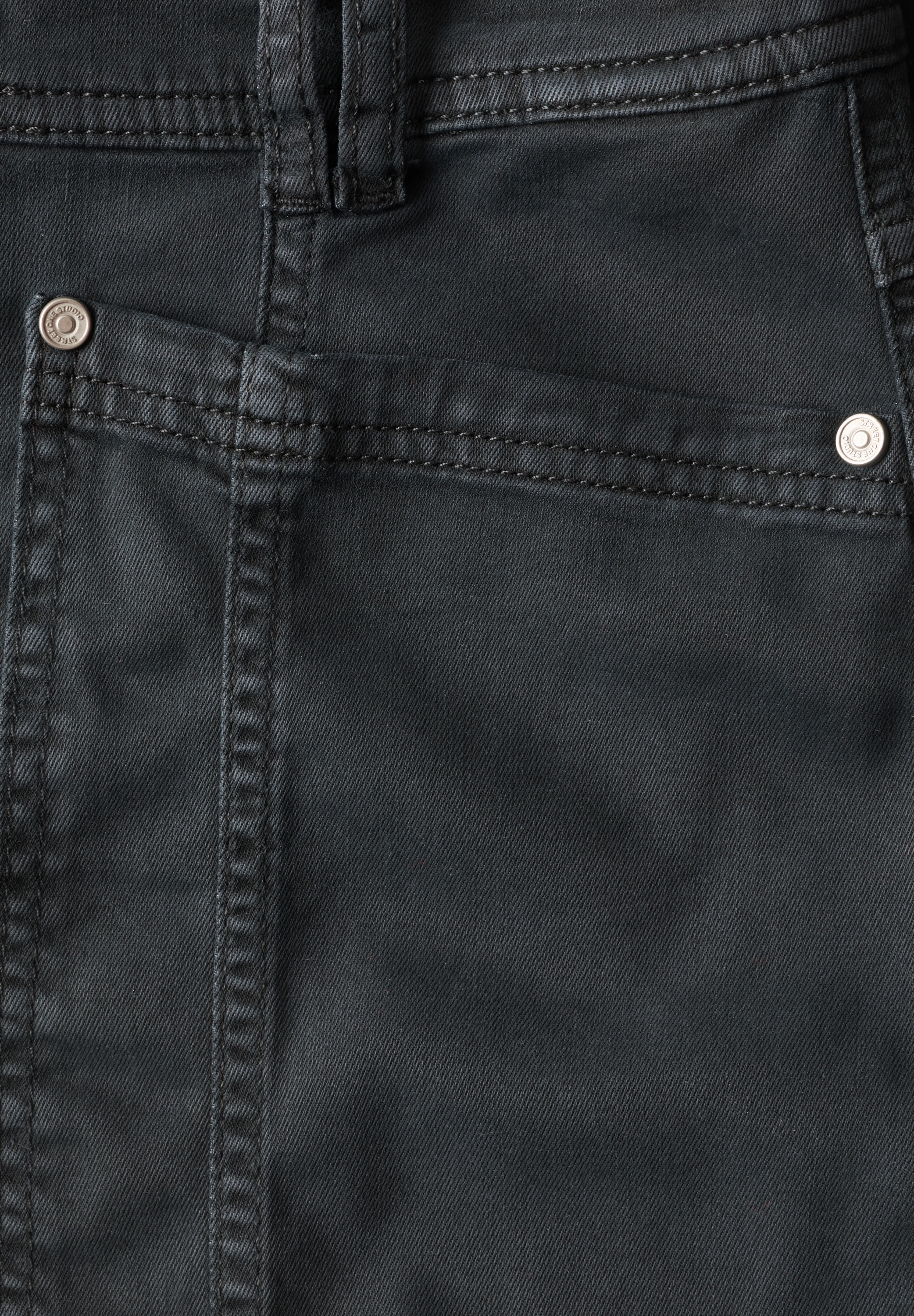 STREET ONE STUDIO Stoffhose  Middle Waist