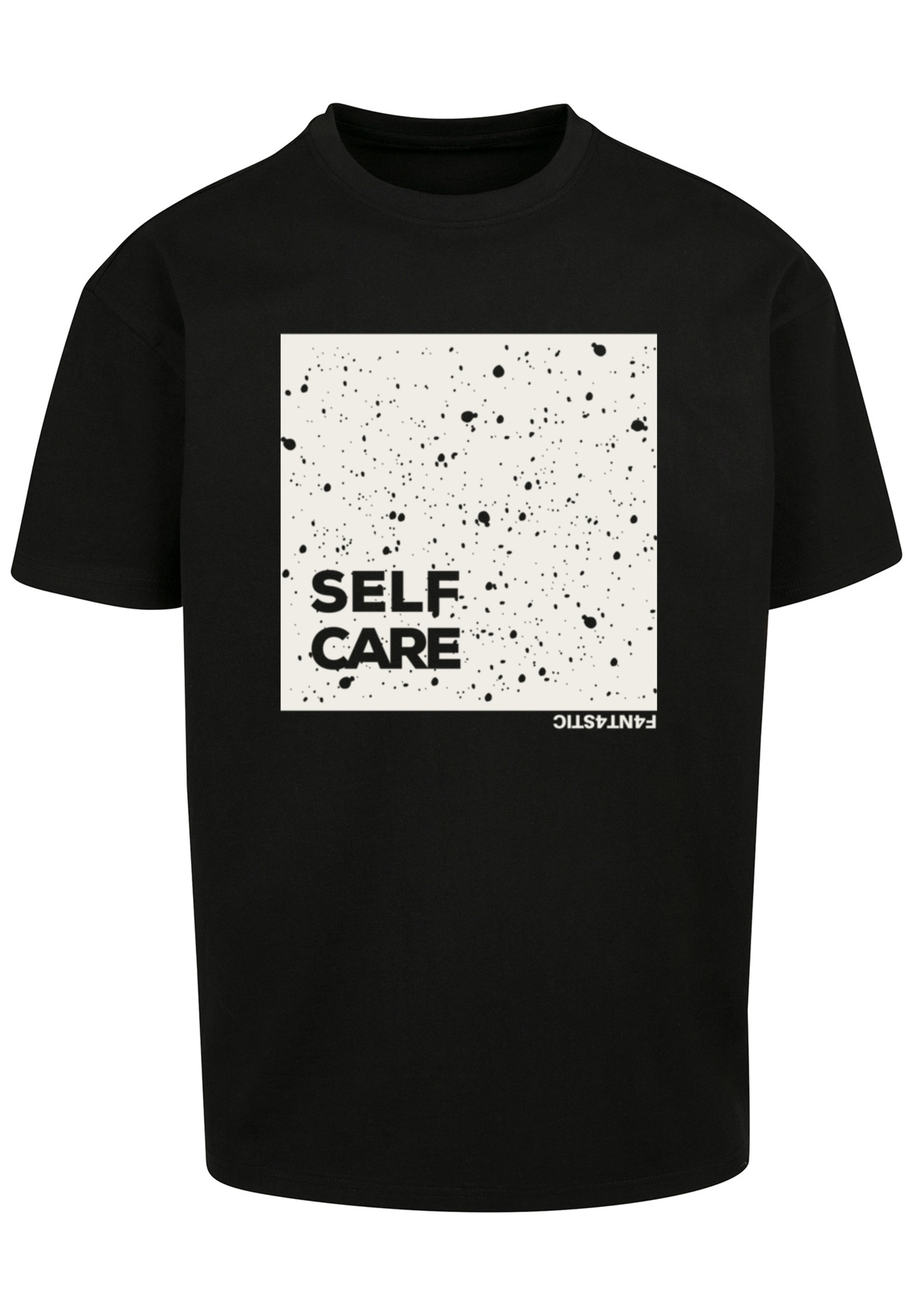 F4NT4STIC T-Shirt »SELF CARE OVERSIZE TEE«, Print