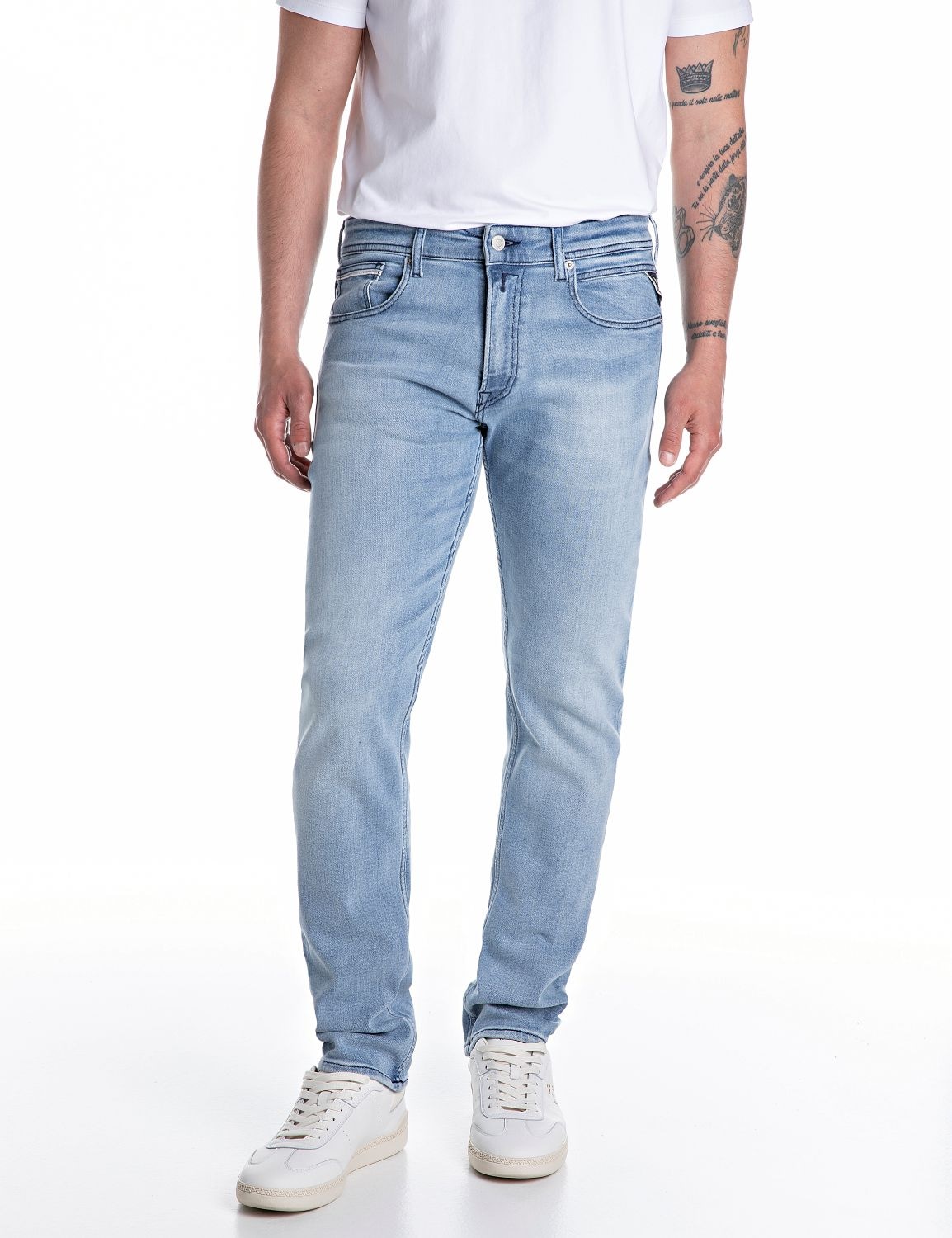 Replay Straight-Jeans "GROVER" in vielen verschiedenen Waschungen, mit Stre günstig online kaufen