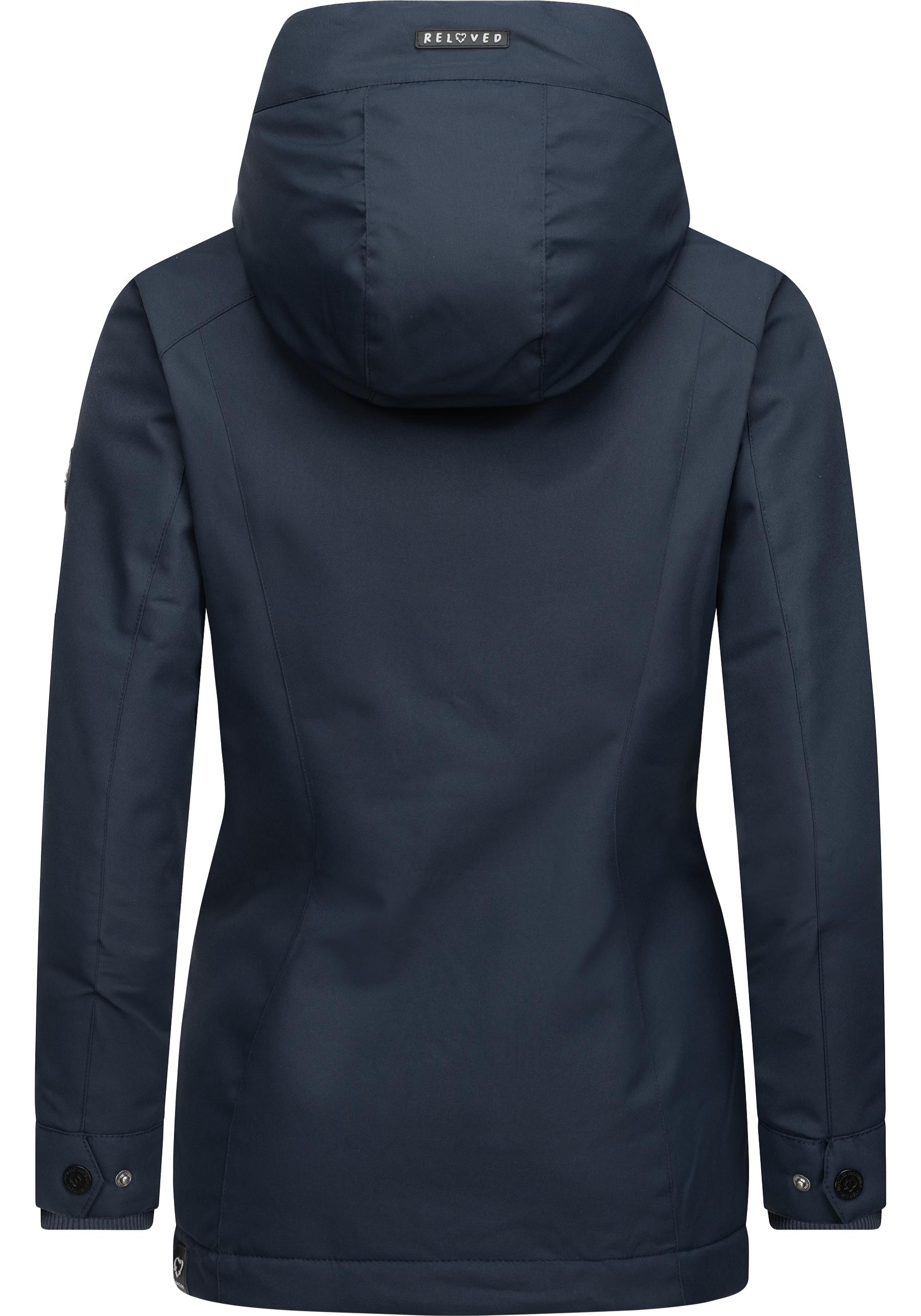 Ragwear Winterjacke »Jazmin Remake II Intl.«, mit Kapuze, wasserdichte Outdoorjacke mit Kapuze