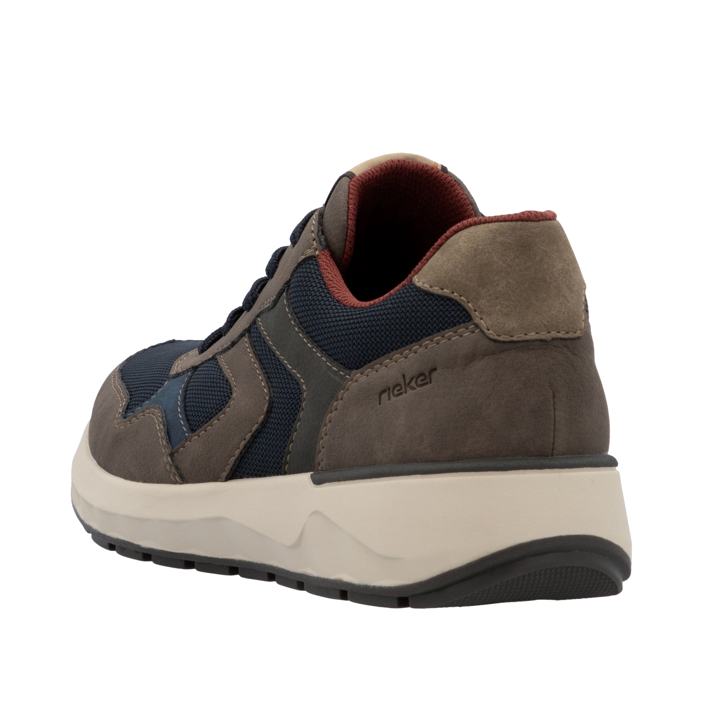 Rieker Sneaker, Schnürschuh, Halbschuh, Freizeitschuh mit weichem Schaftrand