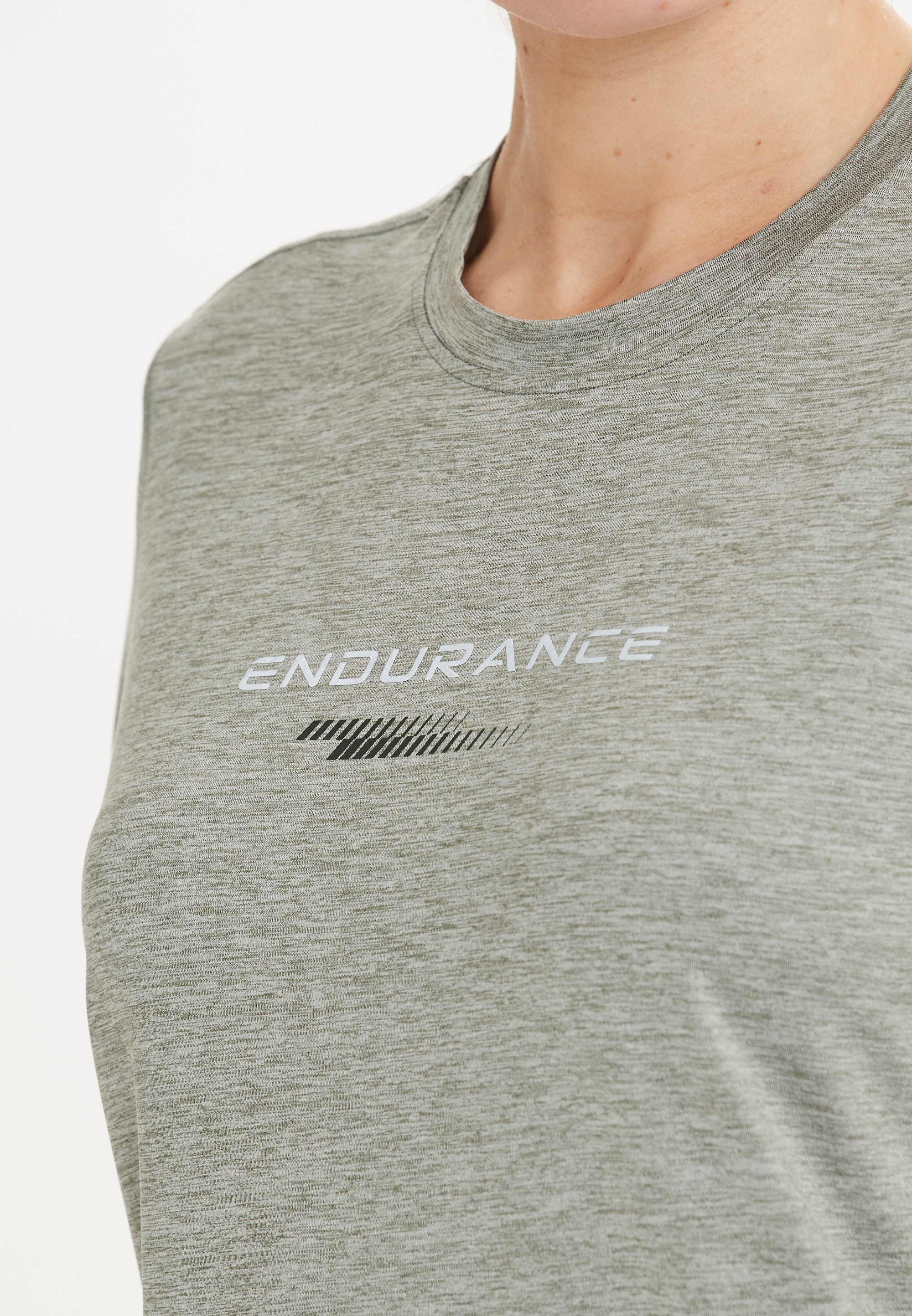 ENDURANCE Funktionsshirt »WANGE MELANGE«, mit innovativer QUICK DRY-Technologie