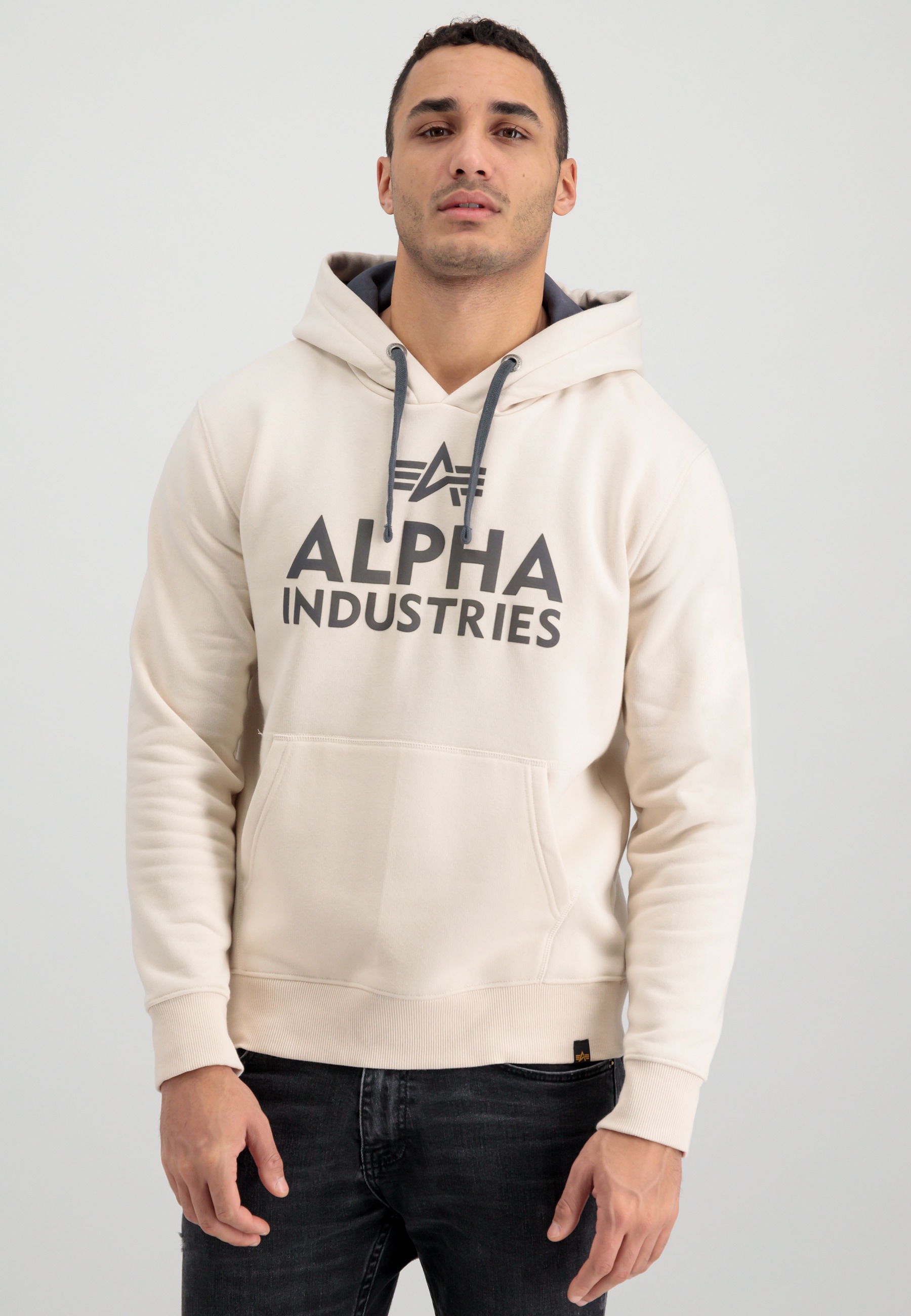 Industries »Alpha Industries Hoody« Men für Hoodie Foam | BAUR Hoodies Alpha - ▷ Print