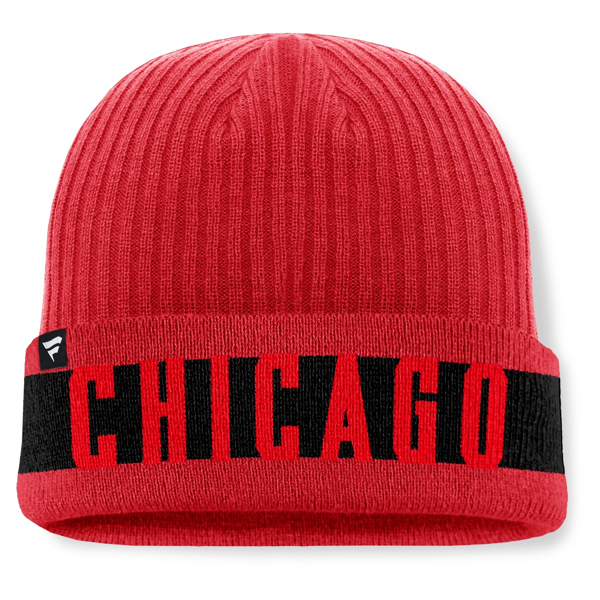 Fanatics Bommelmütze "Fanatics Mütze Chicago Blackhawks A/ Beanie Cuff" günstig online kaufen
