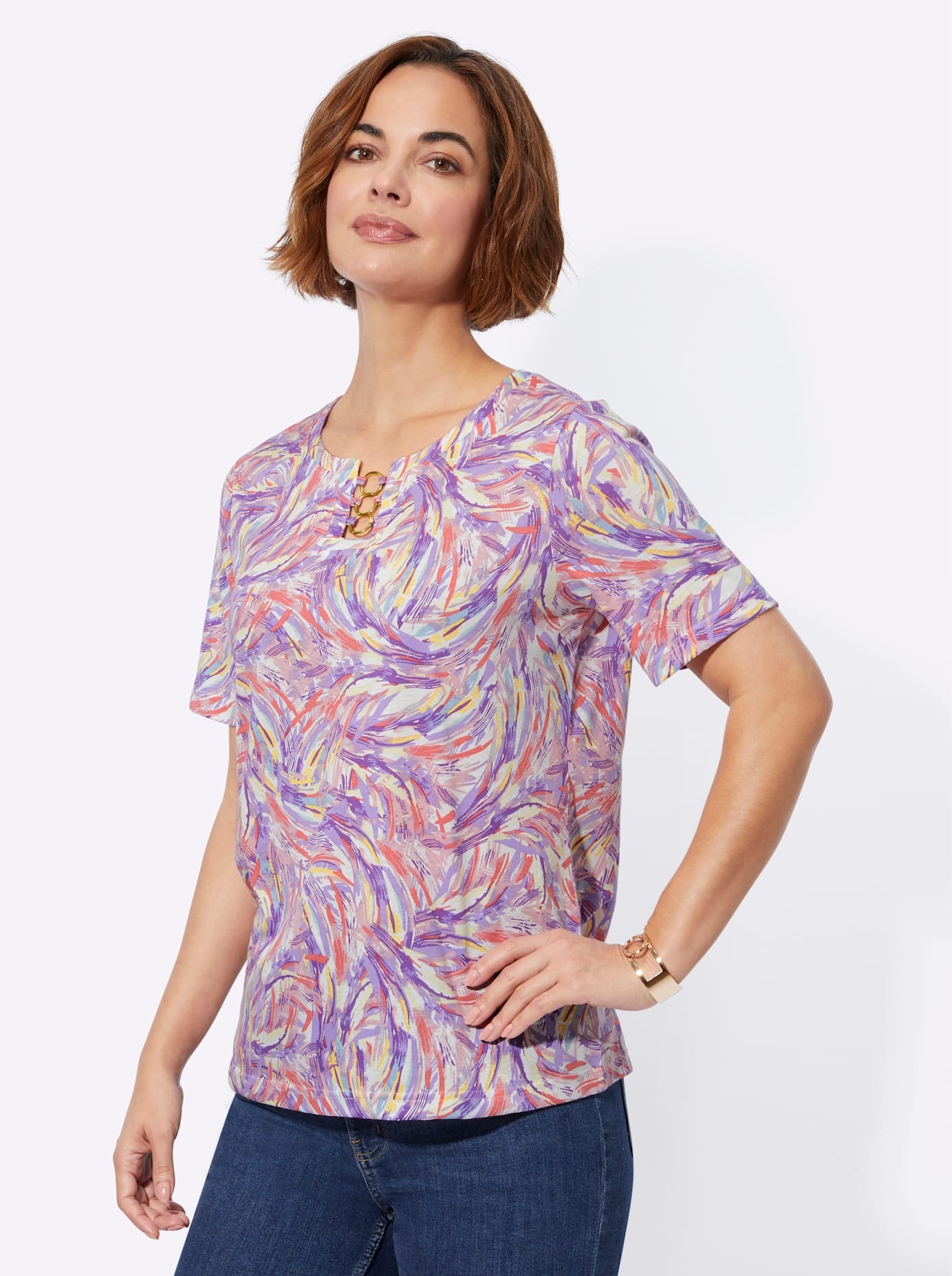 Classic Basics Kurzarmshirt "Shirt" 1 Stk. tlg. günstig online kaufen