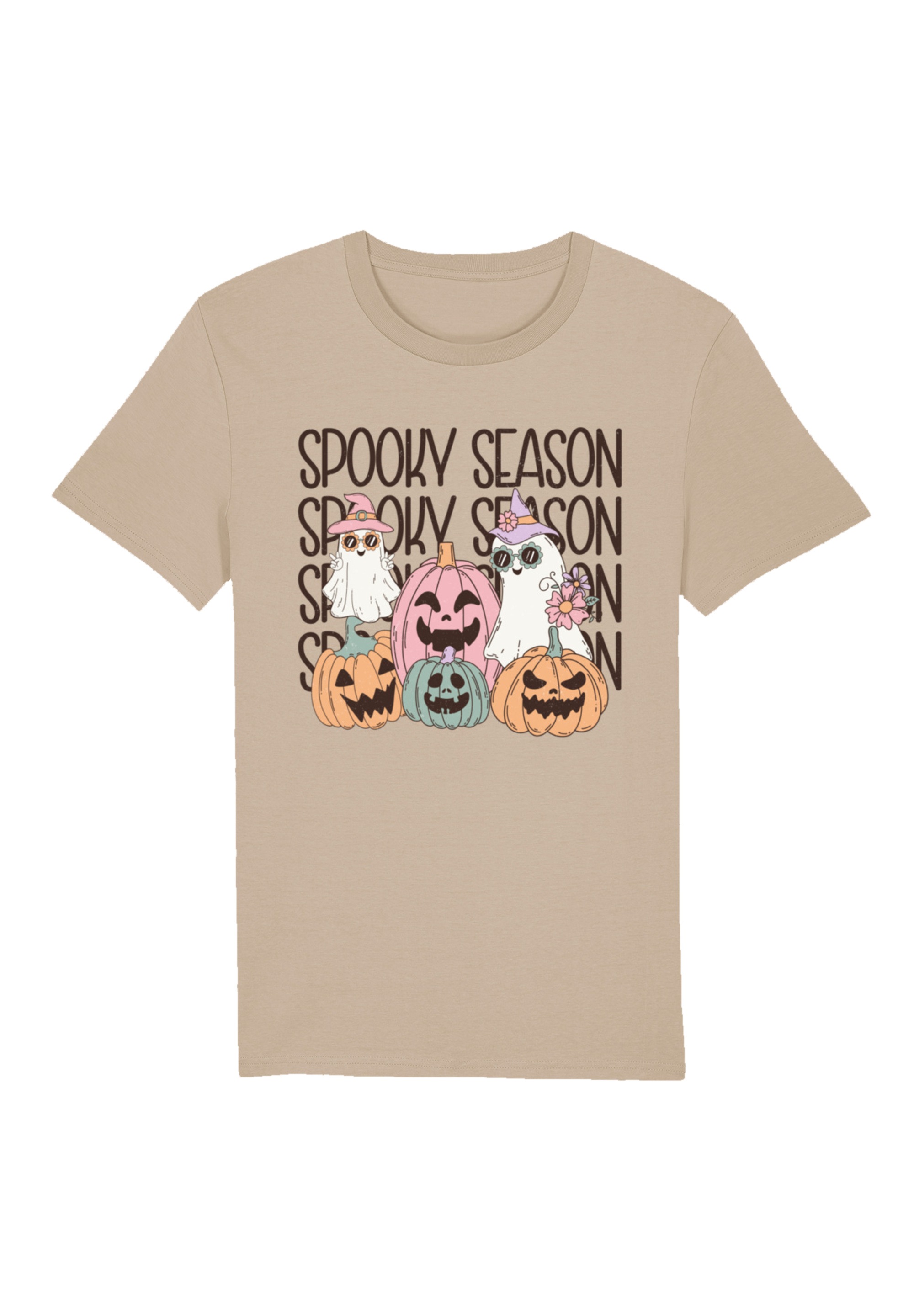 F4NT4STIC T-Shirt "Retro Halloween Spooky Season October", Premium Qualität günstig online kaufen