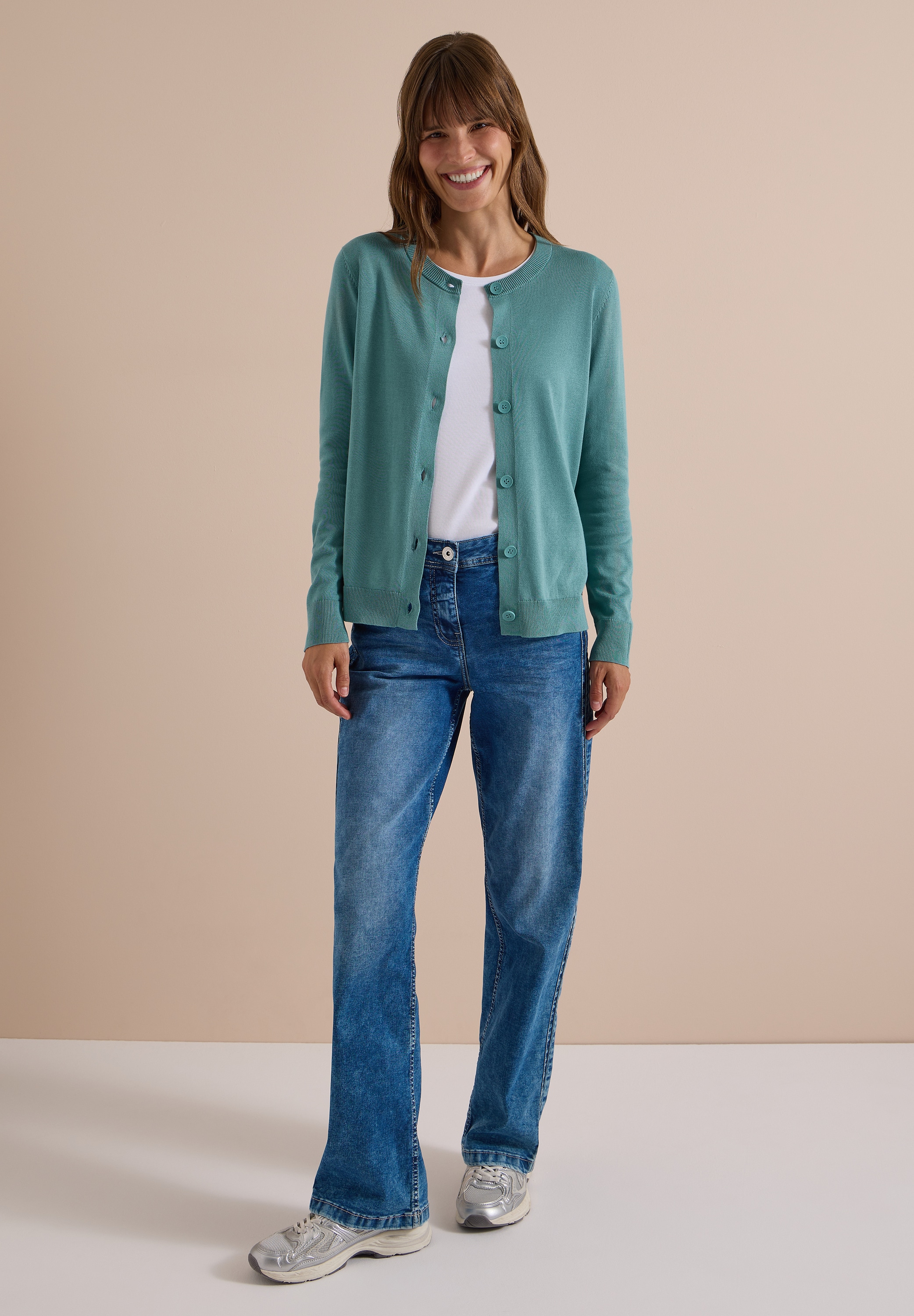 Cecil Cardigan mit Knopfleiste
