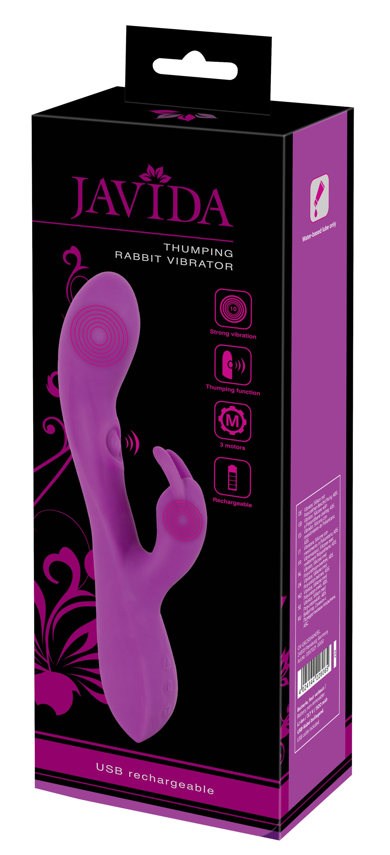 Javida Vibrator »Rabbitvibrator Thumping Rabbit Vibrator«