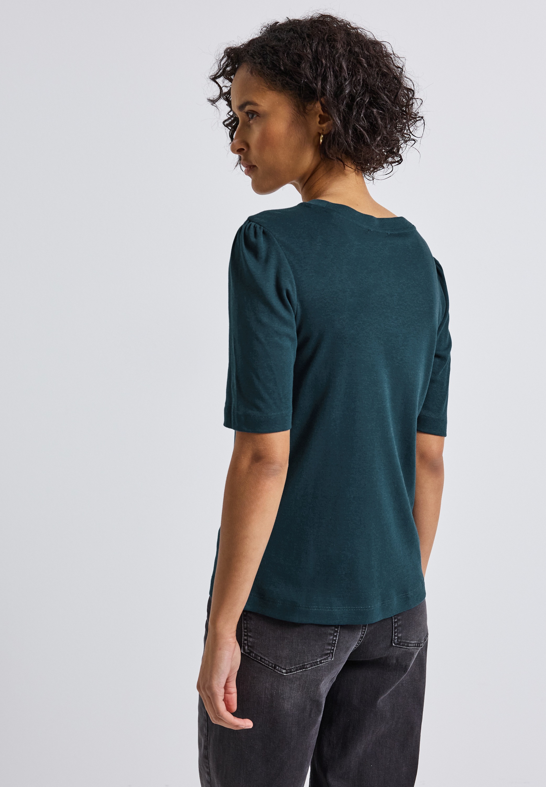 STREET ONE T-Shirt, im soften Baumwoll-Mix