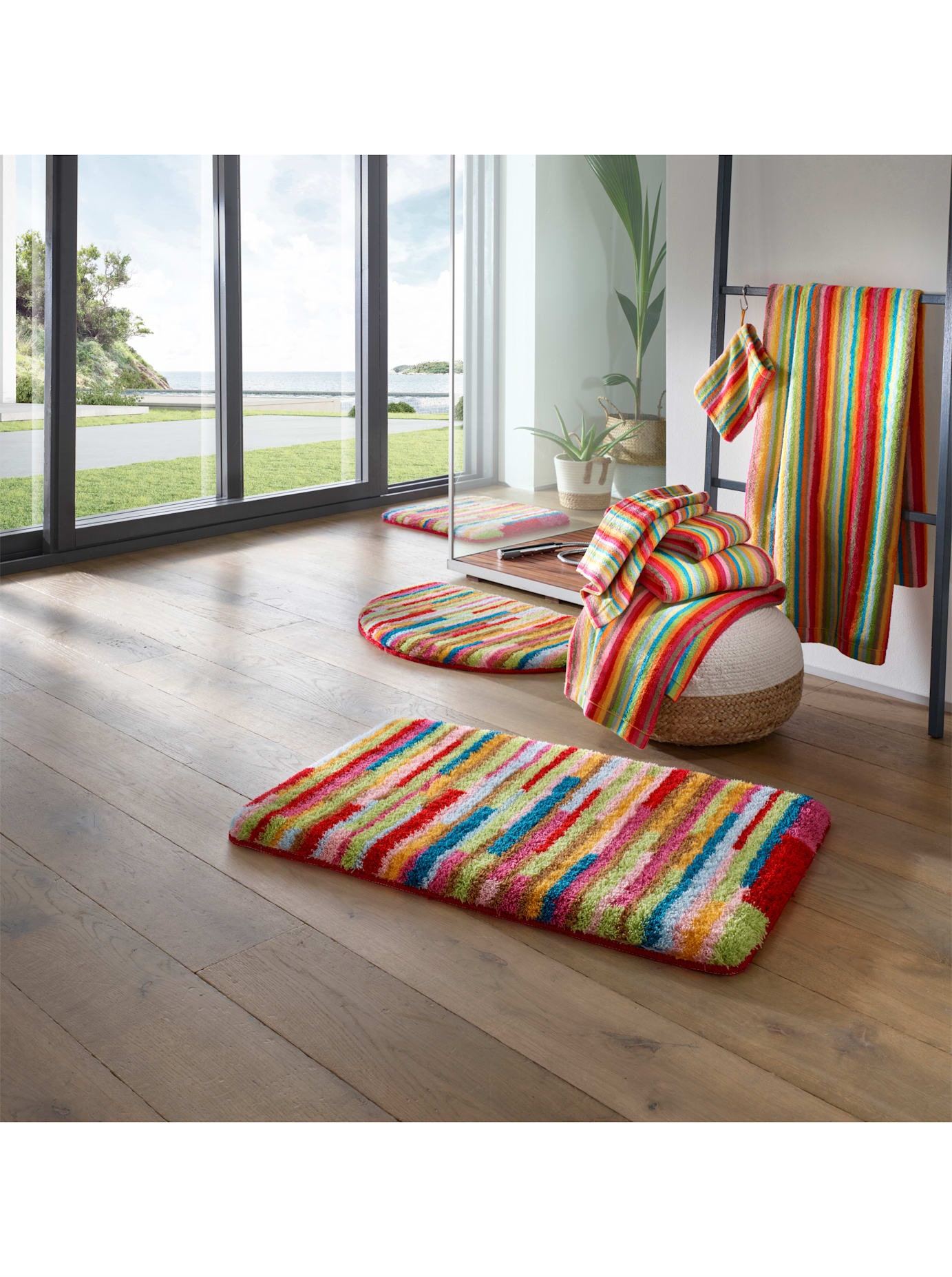 Handtuch CAWÖ, B:30cm L:50cm, rot, 100% Baumwolle, Handtücher