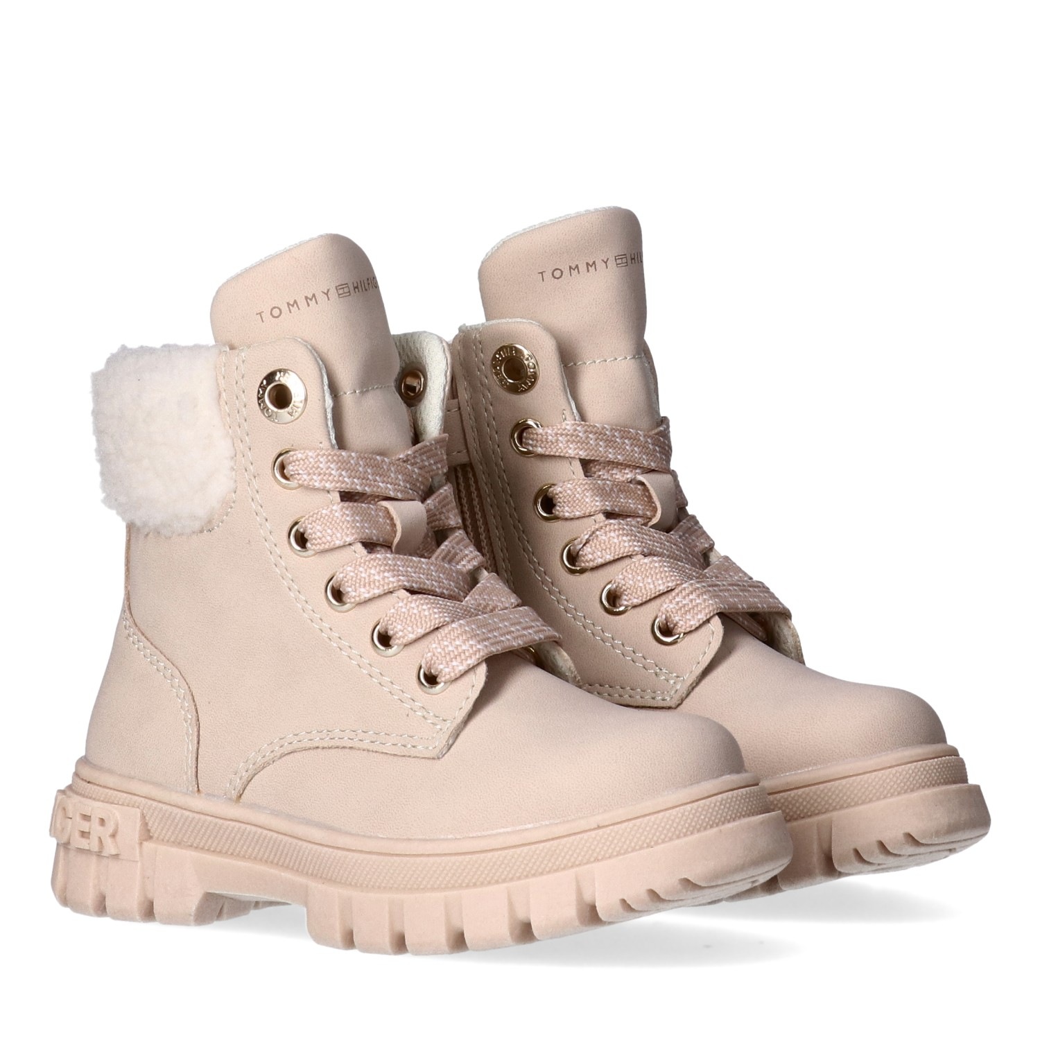 Tommy Hilfiger Schnürboots Winterboots, Schnürstiefel mit Blockabsatz günstig online kaufen